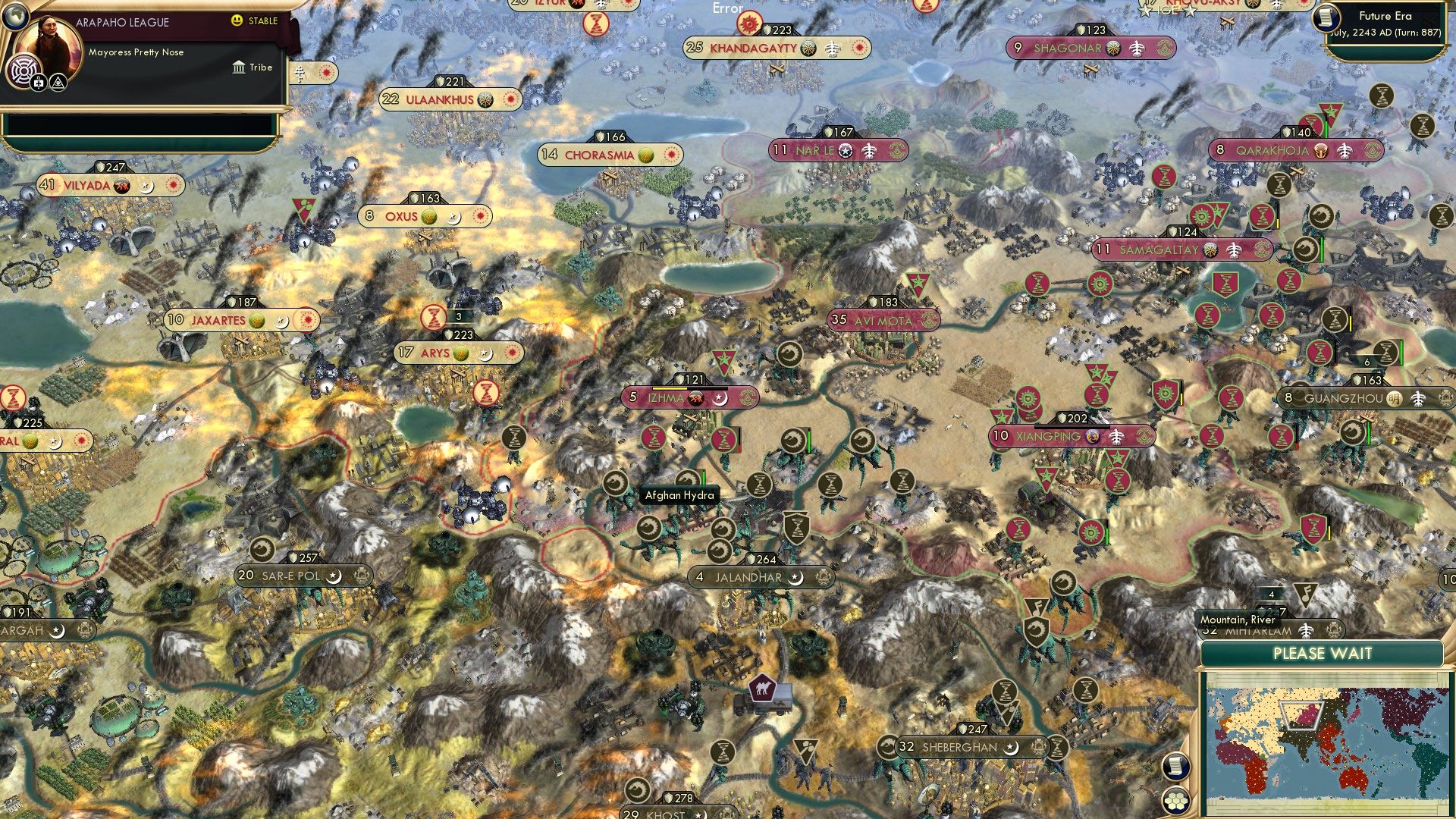 CBR In-Game Screenshot of Avi Mota in Peril