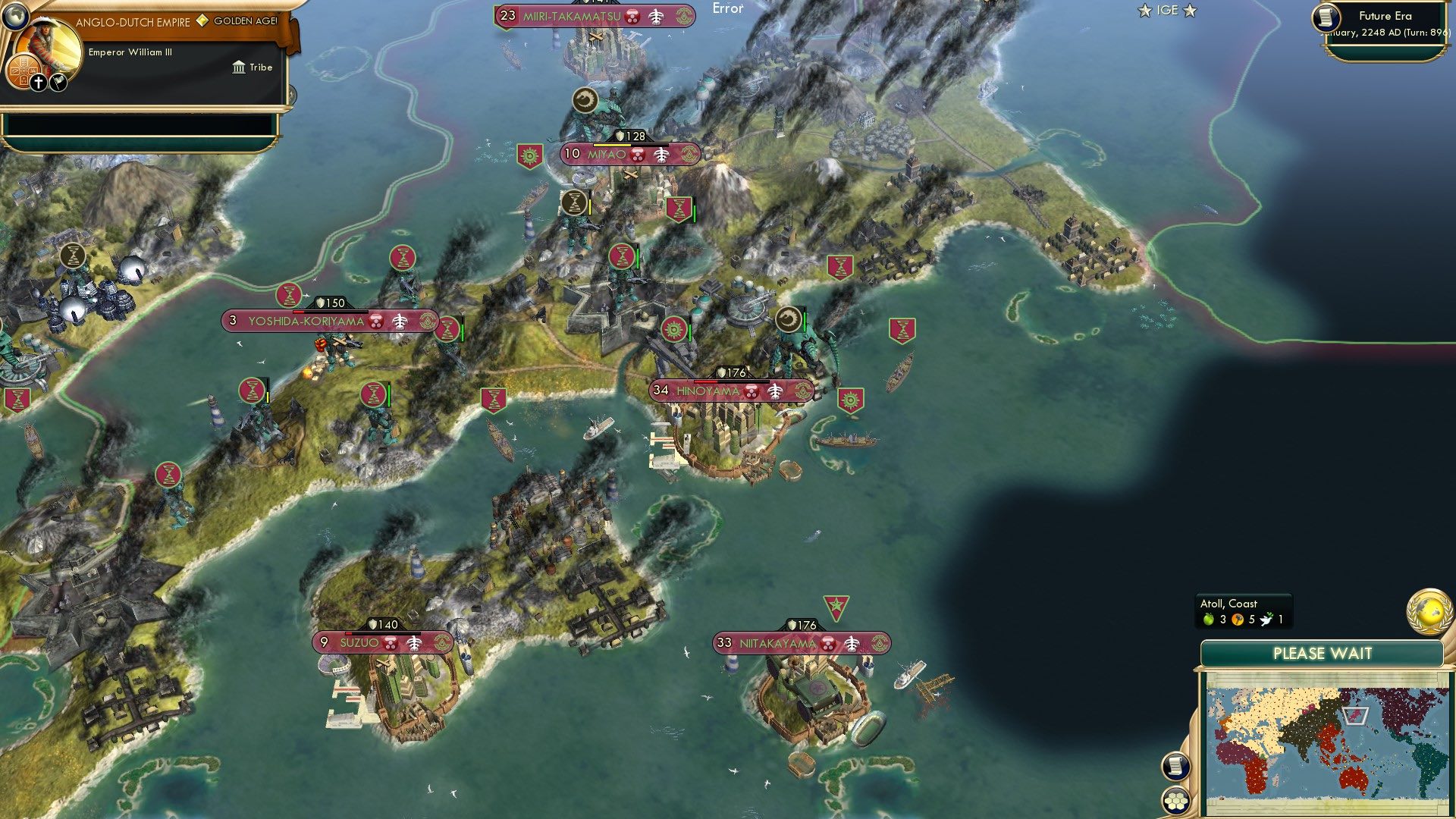 CBR In-Game Screenshot of Yoshi Reclaimed