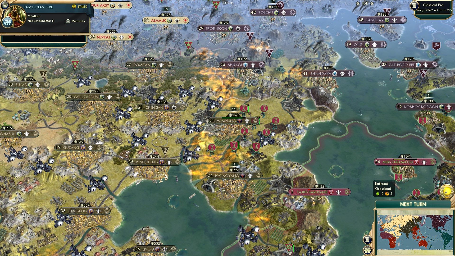 CBR In-Game Screenshot of The Siege of Hamhung