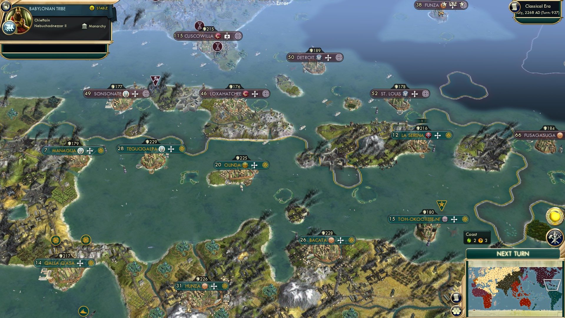 CBR In-Game Screenshot of The Seas are Quiet