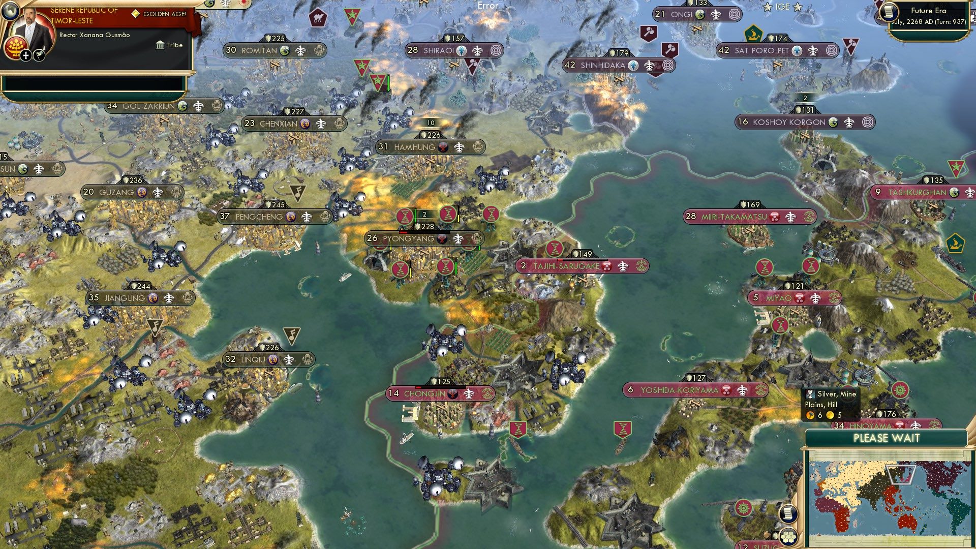 CBR In-Game Screenshot of The Great General Assembly Strikes Again