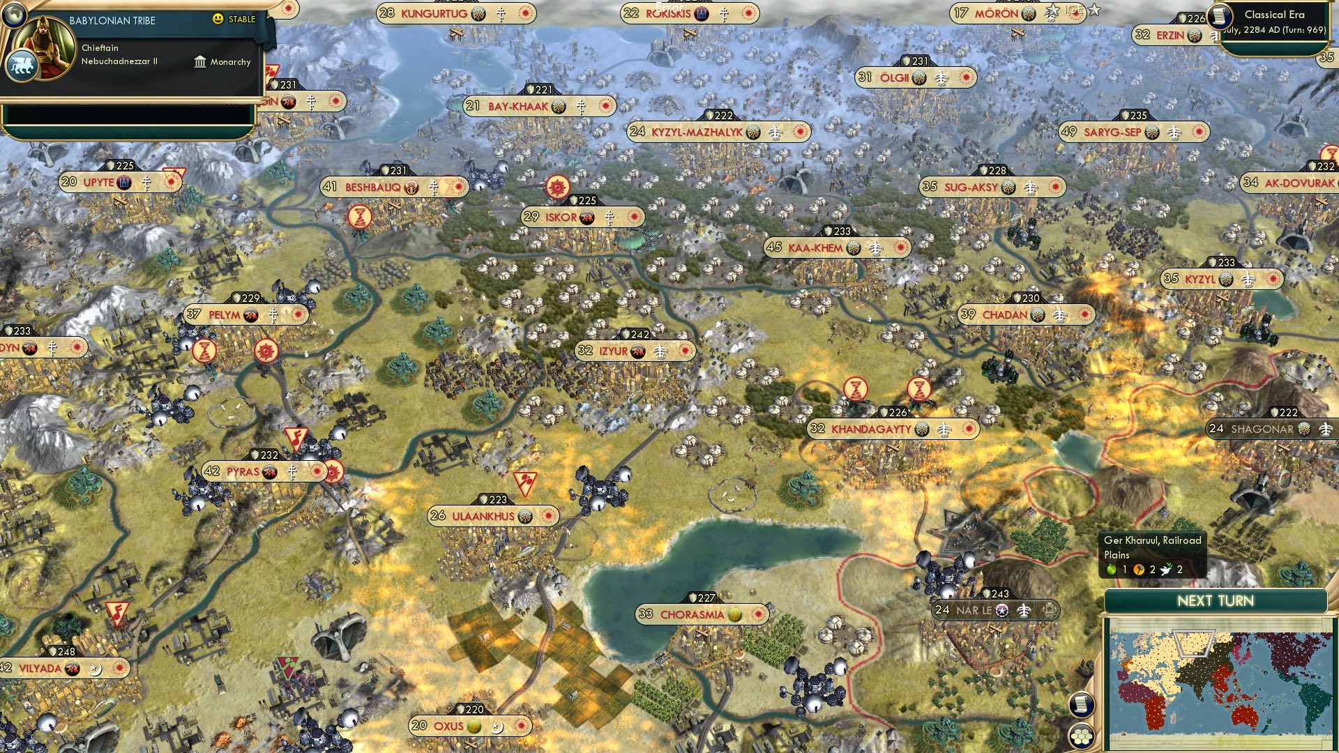 CBR In-Game Screenshot of The Great Turkish Islamic Federation