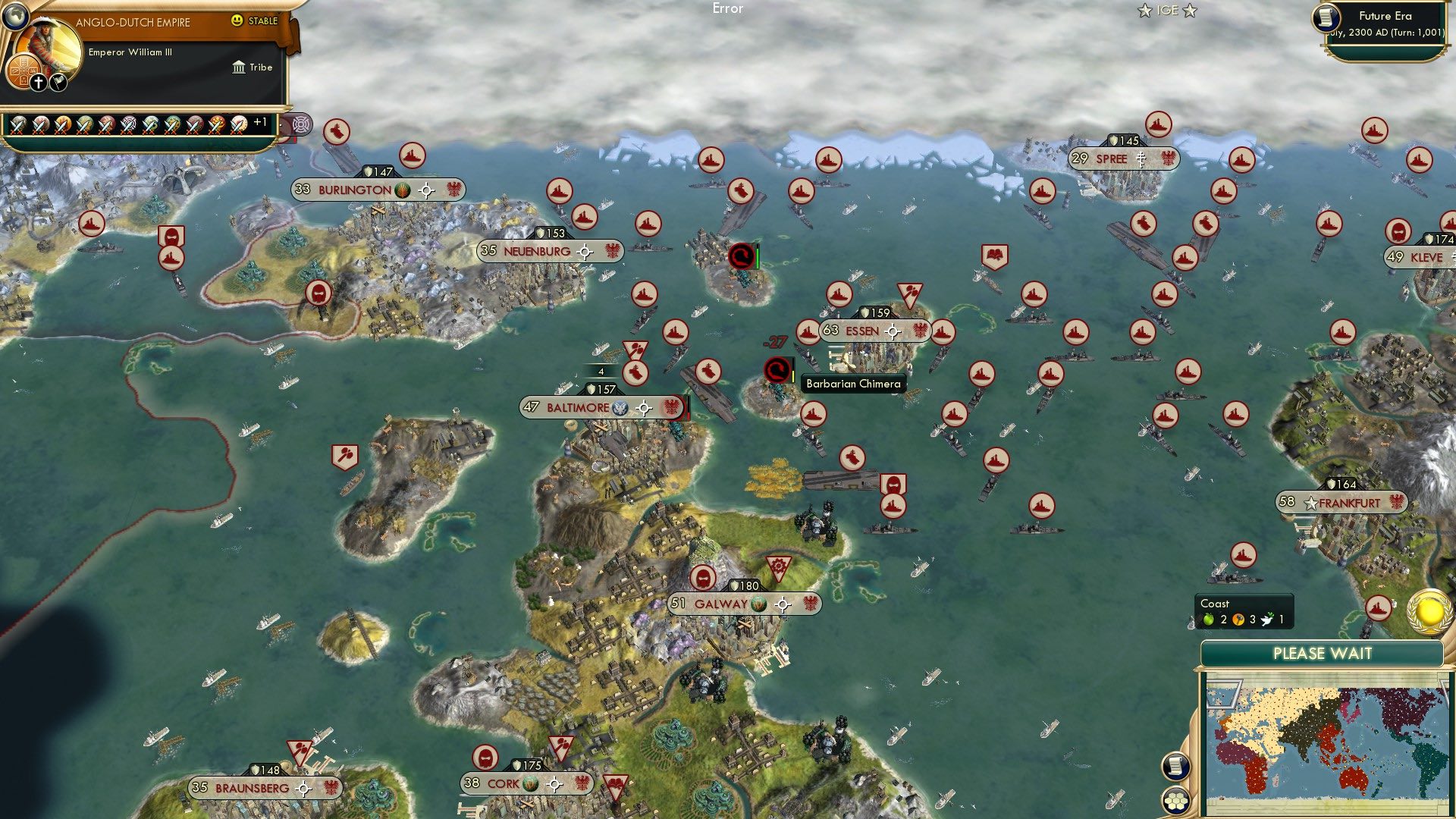 CBR In-Game Screenshot of The North Sea Rebellion