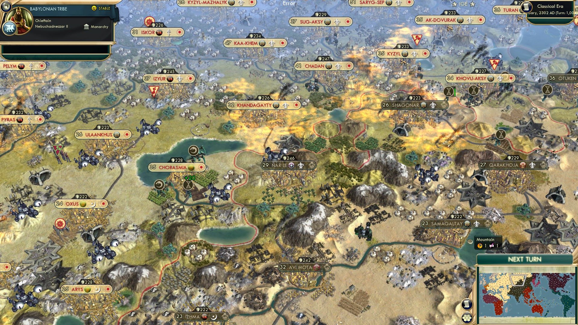 CBR In-Game Screenshot of Siberian Suffering