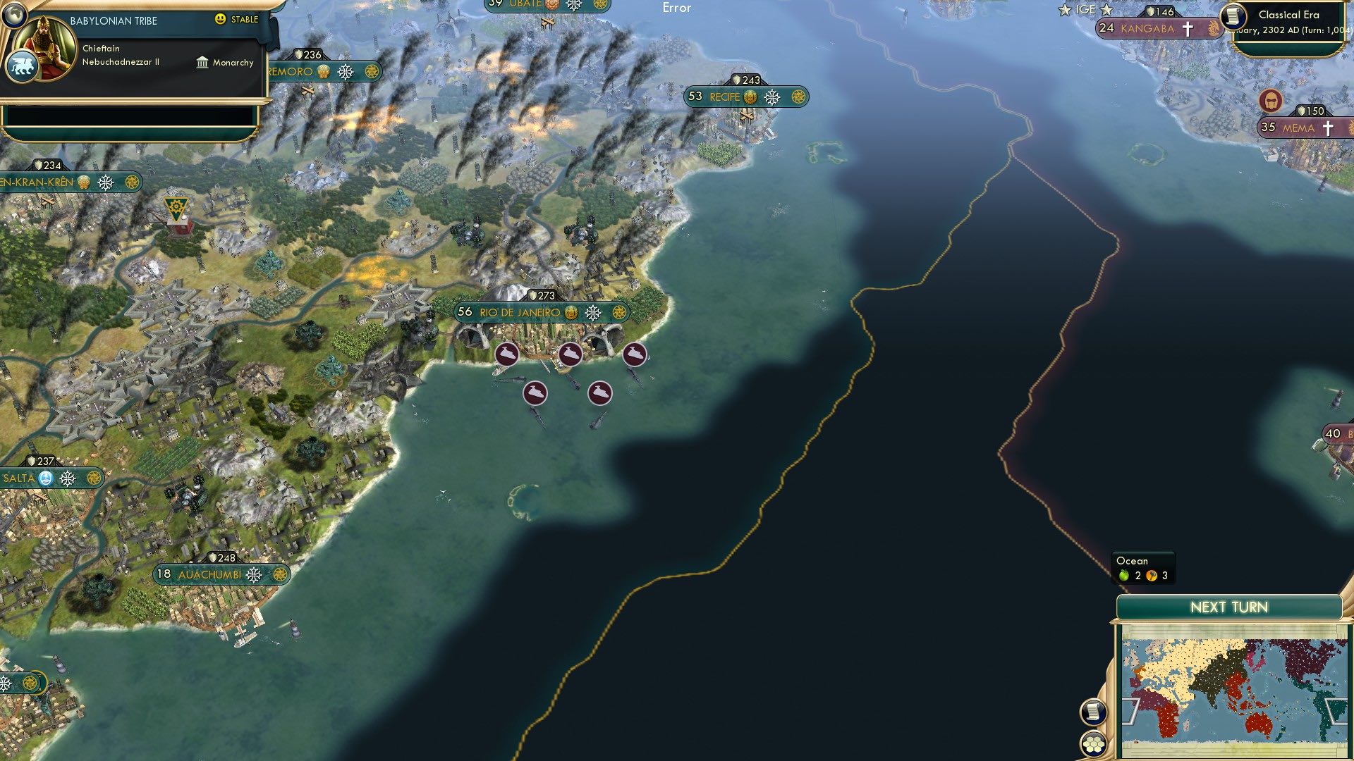 CBR In-Game Screenshot of Secret Mission