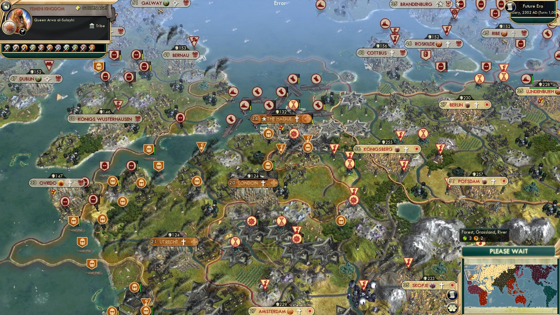 CBR In-Game Screenshot of The Fall Continues