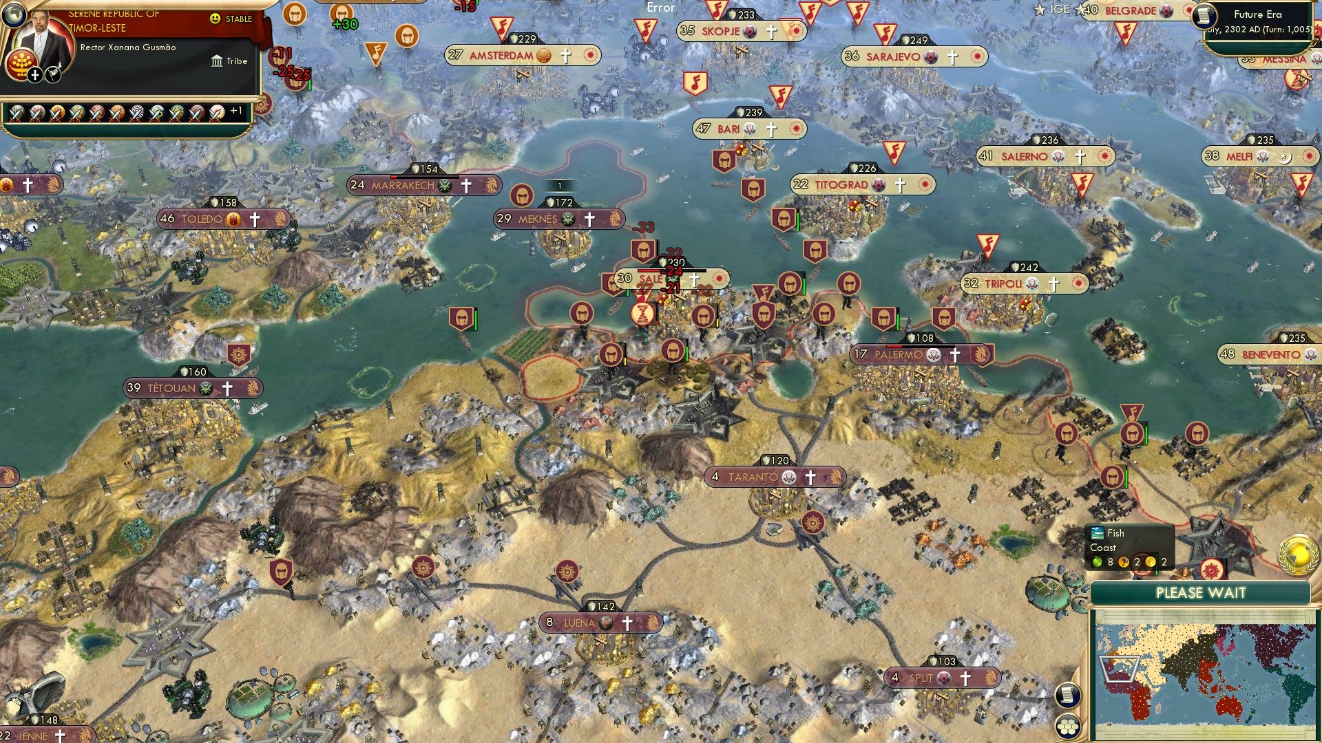 CBR In-Game Screenshot of The Saharan Campaign Pt3