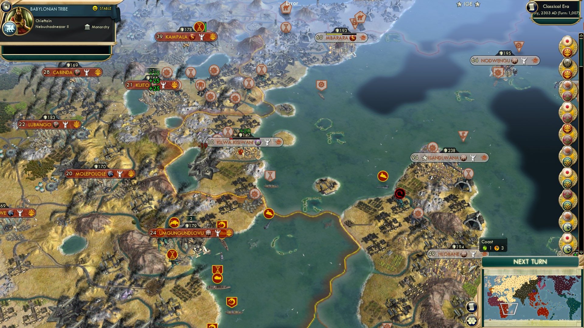 CBR In-Game Screenshot of Furthermore, Kilwa must be Destroyed Pt2