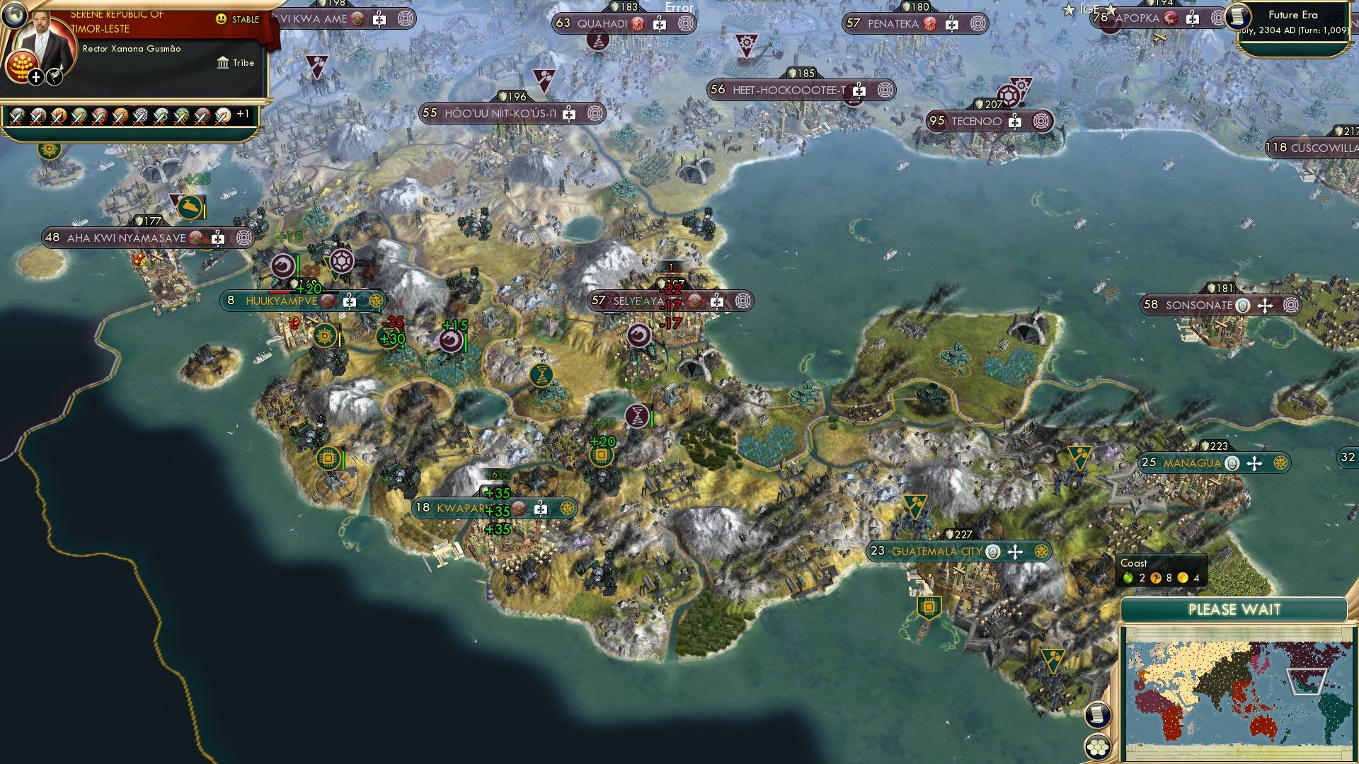 CBR In-Game Screenshot of Skynet’s Strength