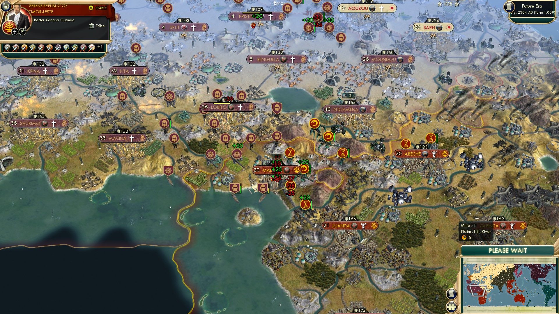 CBR In-Game Screenshot of Endless, Endless War