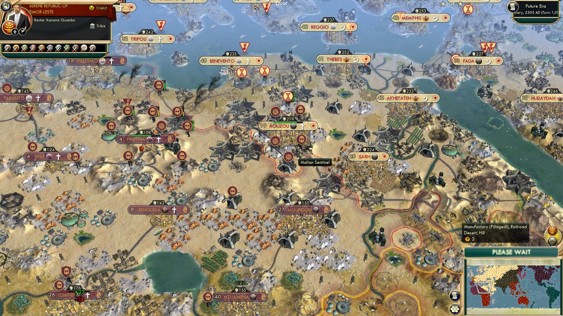 CBR In-Game Screenshot of Aozou Assault