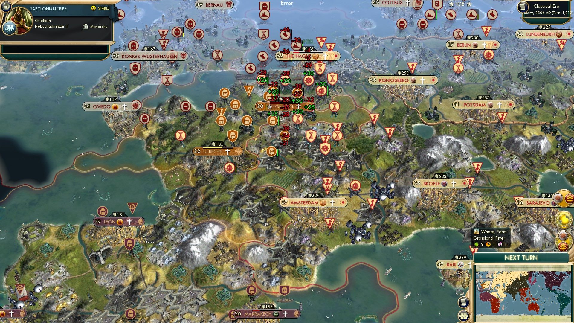 CBR In-Game Screenshot of The Battle Of London