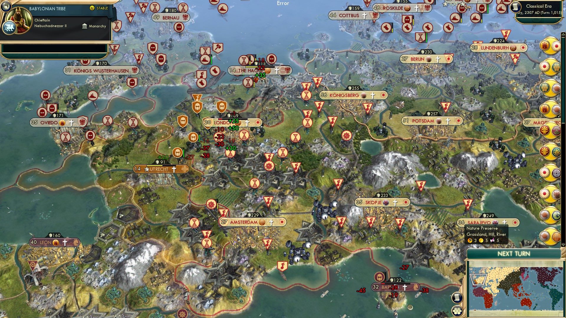 CBR In-Game Screenshot of Only a Thread