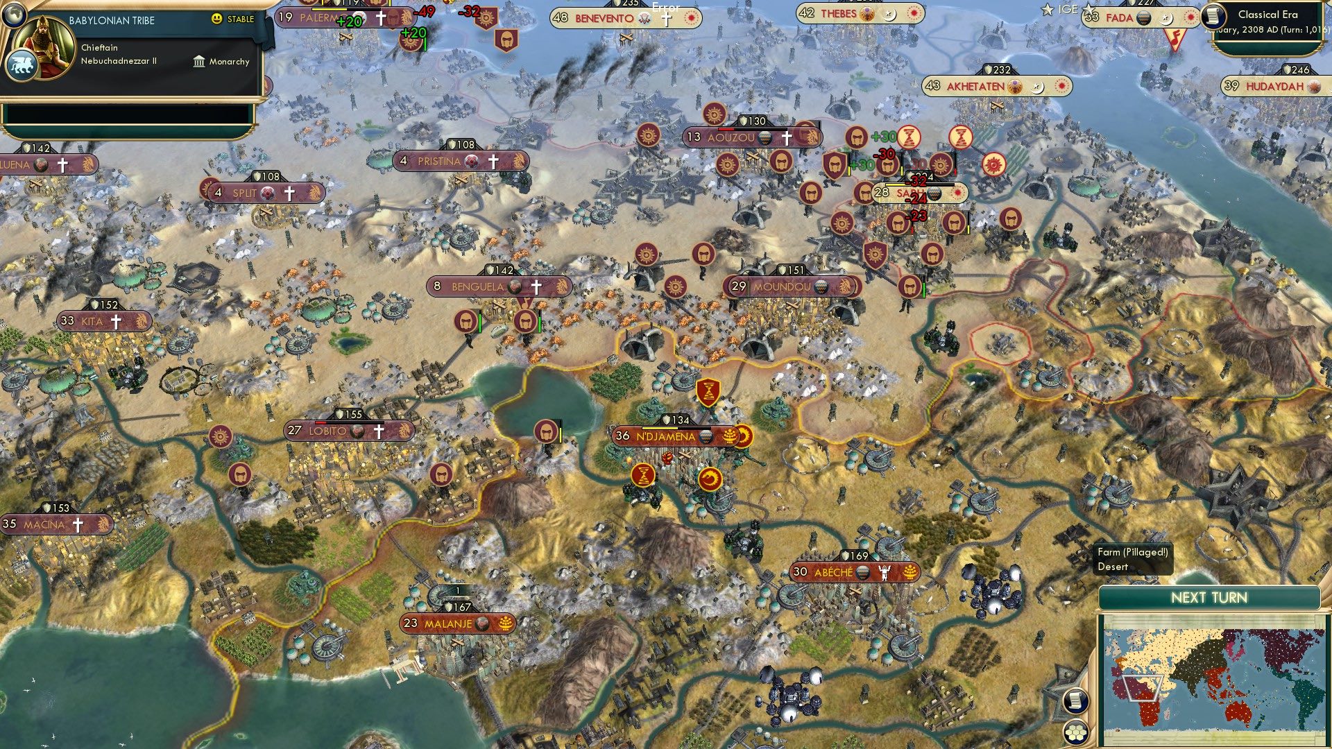 CBR In-Game Screenshot of The Boots March East