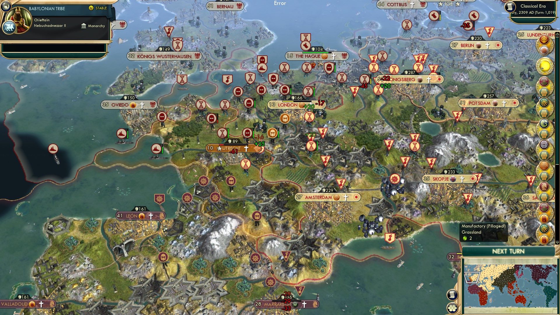 CBR In-Game Screenshot of London Calling