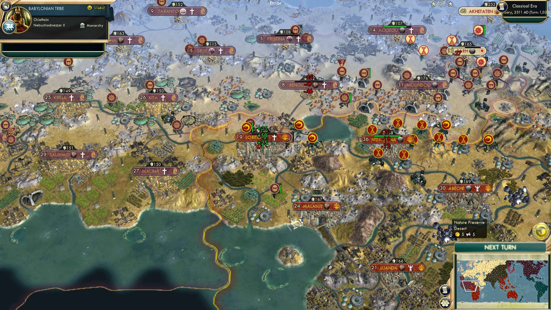 CBR In-Game Screenshot of Oh there’s the Timorese army