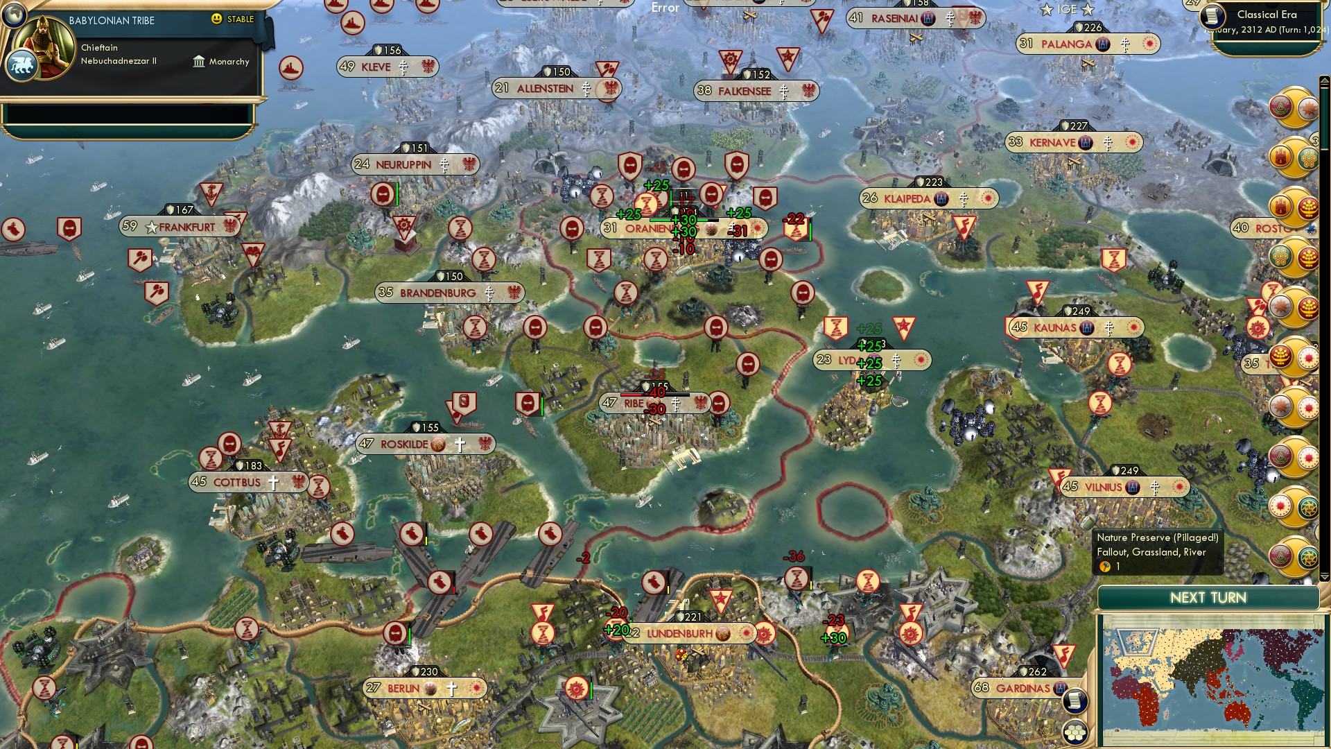 CBR In-Game Screenshot of Smothering Maneuver