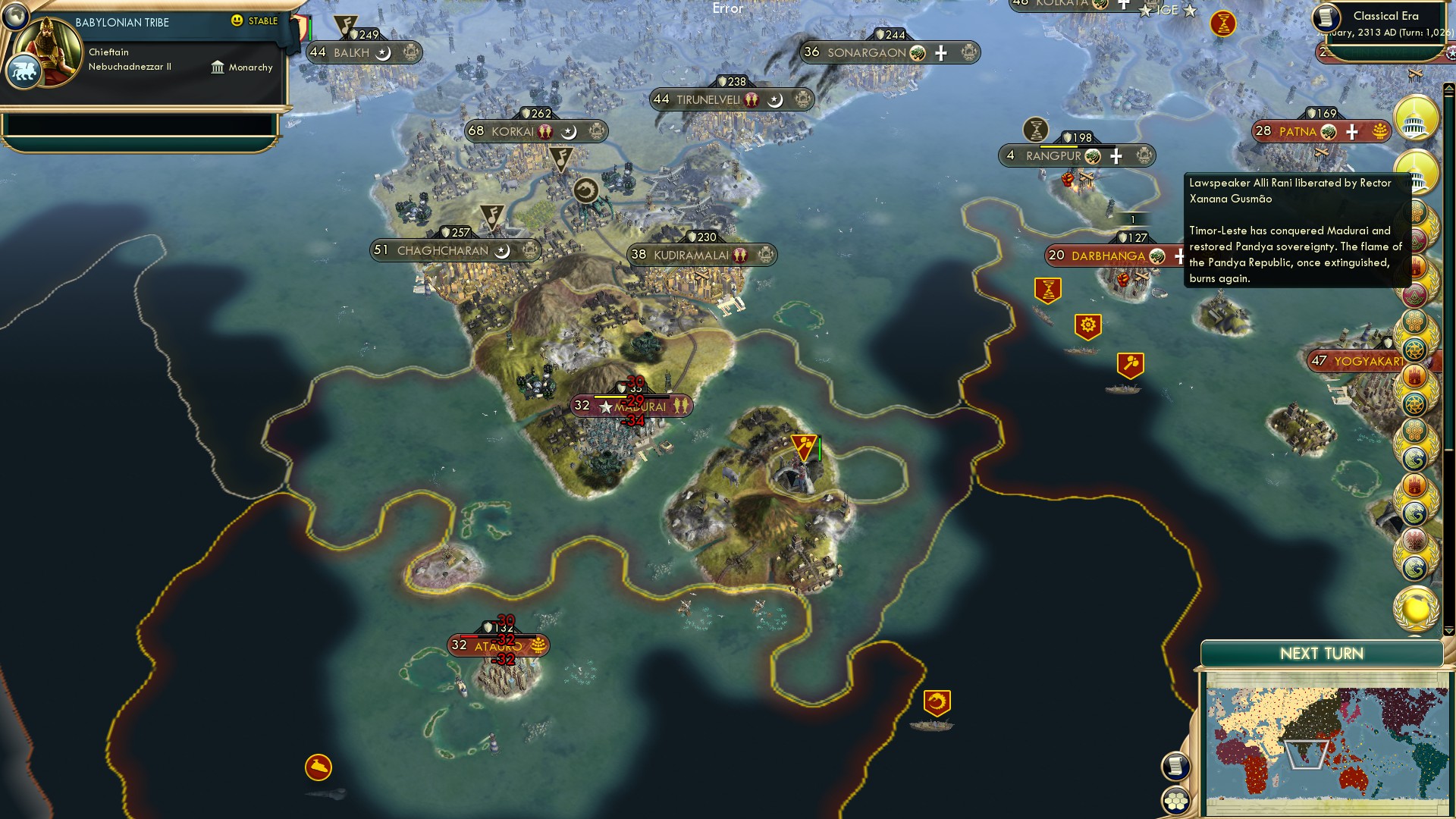 CBR In-Game Screenshot of You know maybe I should just keep my mouth shut