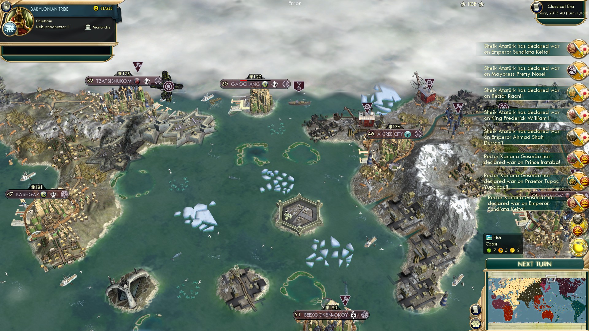 CBR In-Game Screenshot of Only took what, 6 episodes?