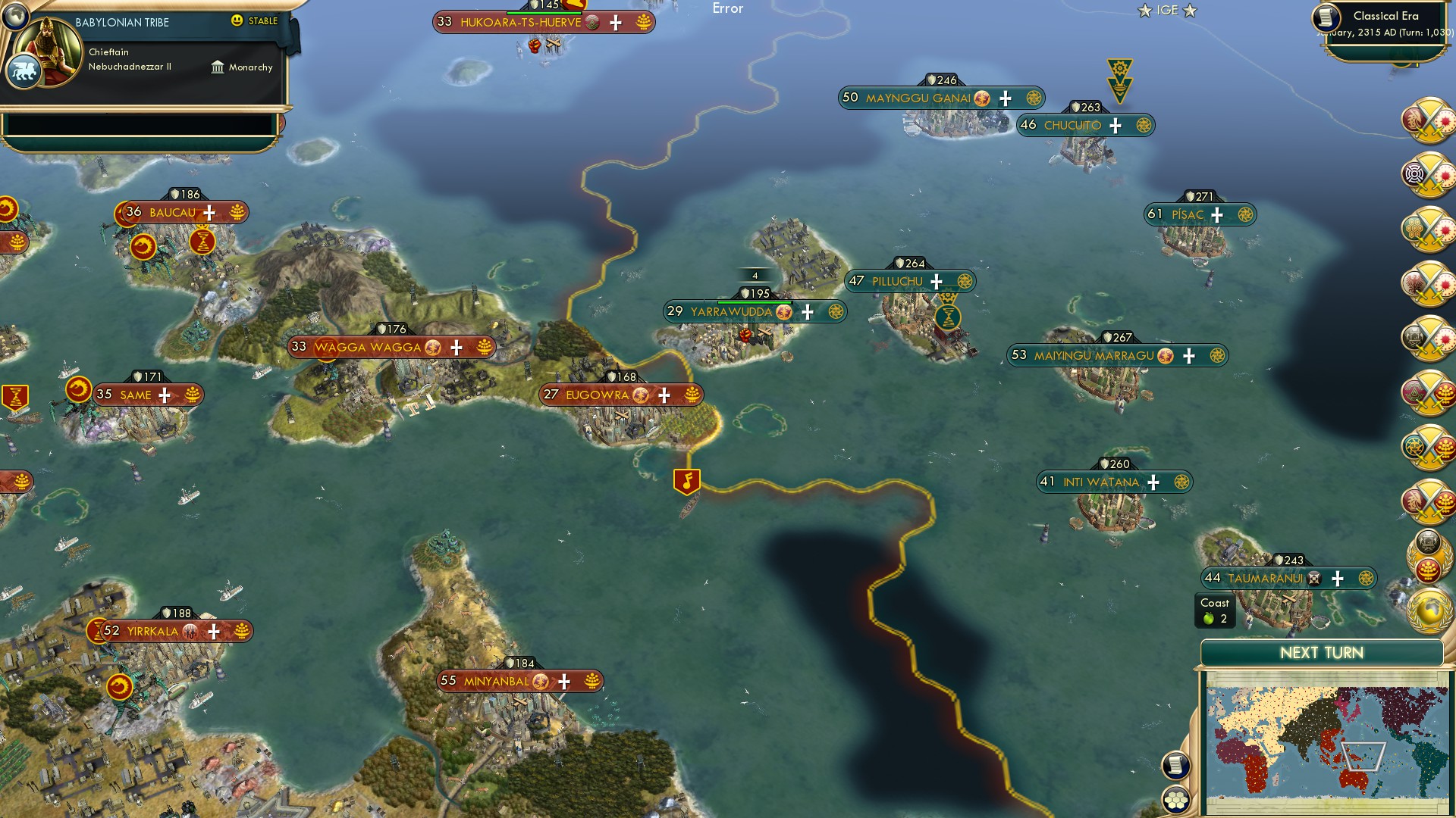 CBR In-Game Screenshot of Newest Caledonia