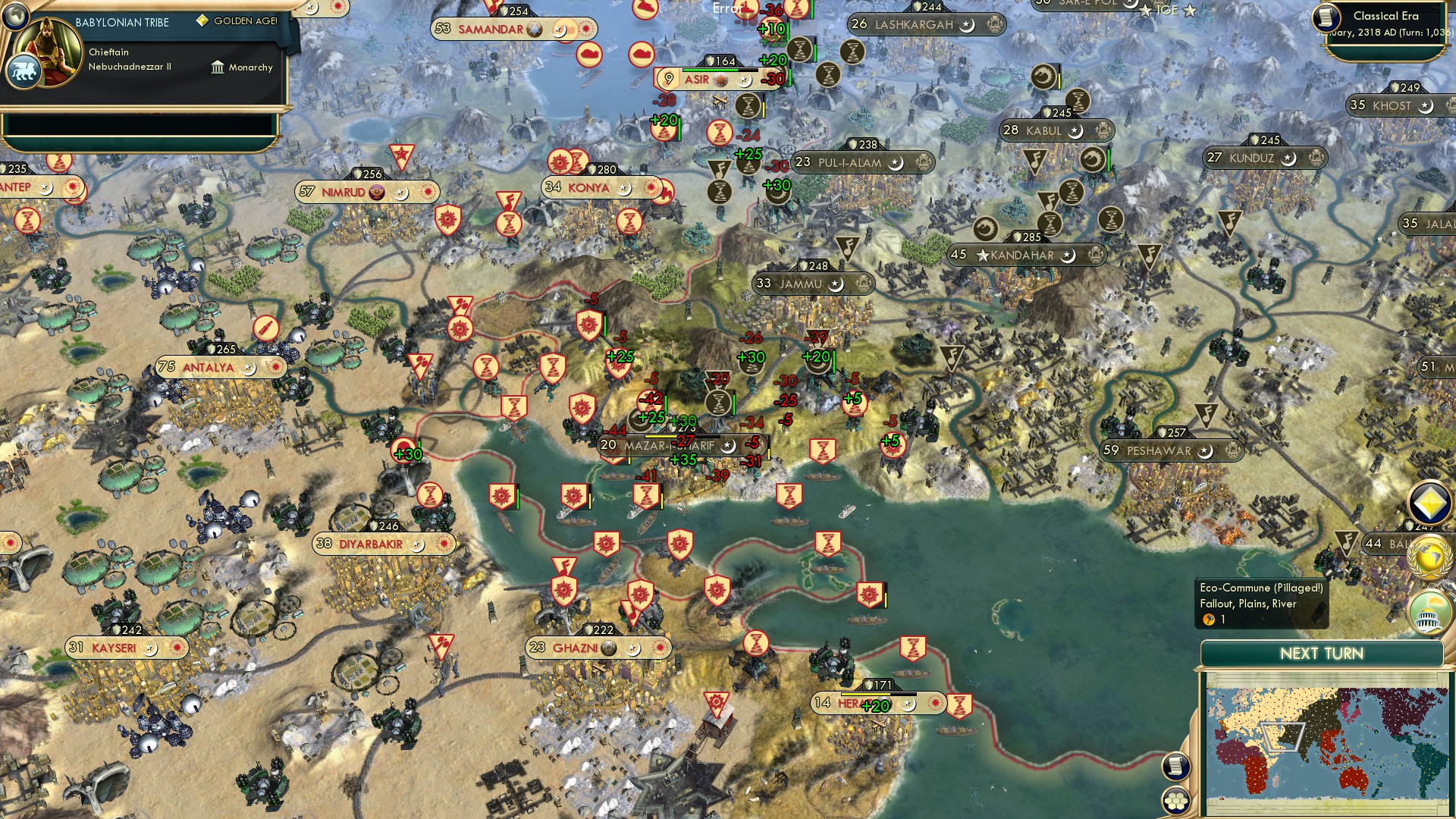 CBR In-Game Screenshot of Turkish delight