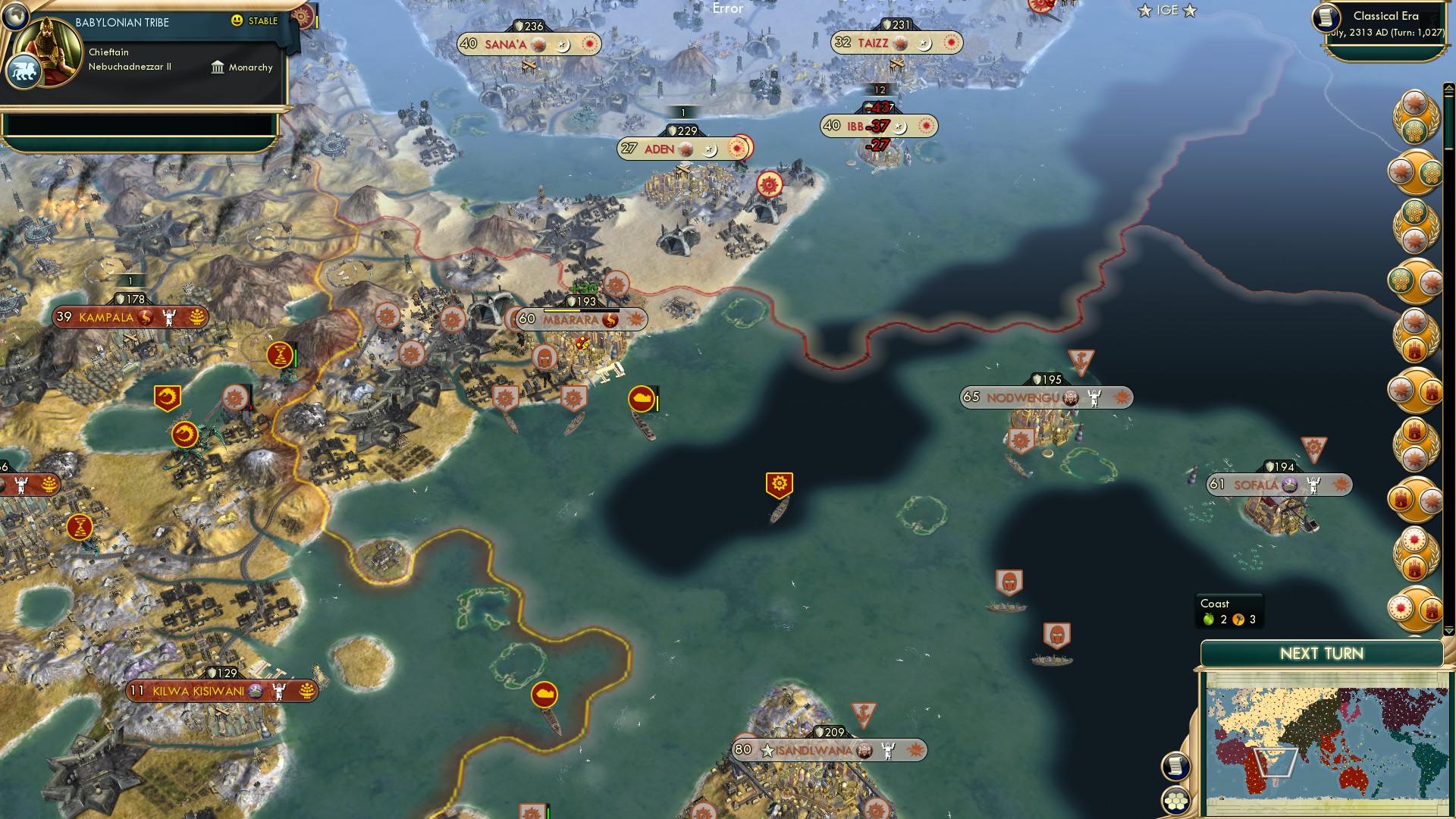 CBR In-Game Screenshot of Same as it ever was