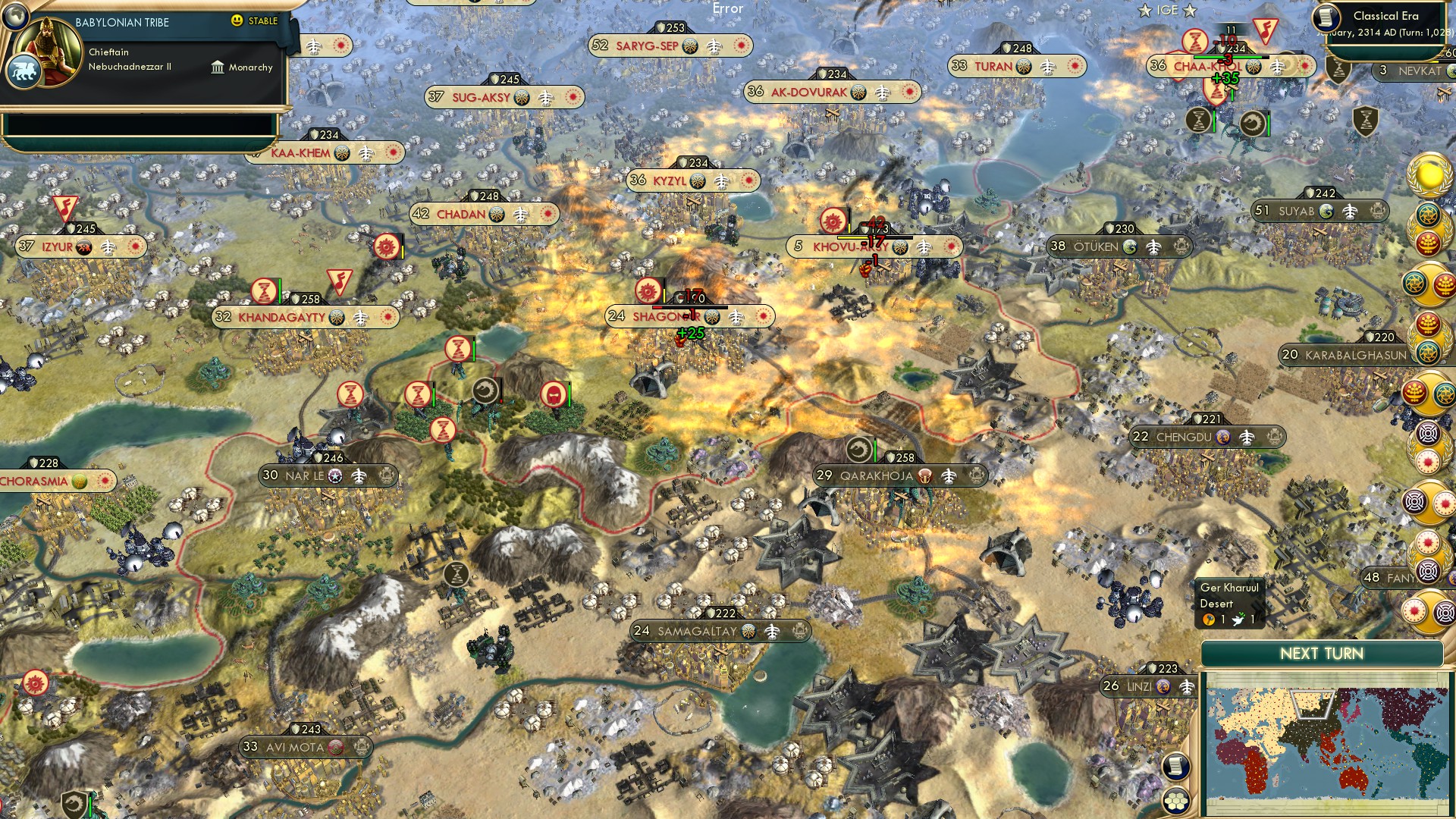 CBR In-Game Screenshot of Look where my hand was