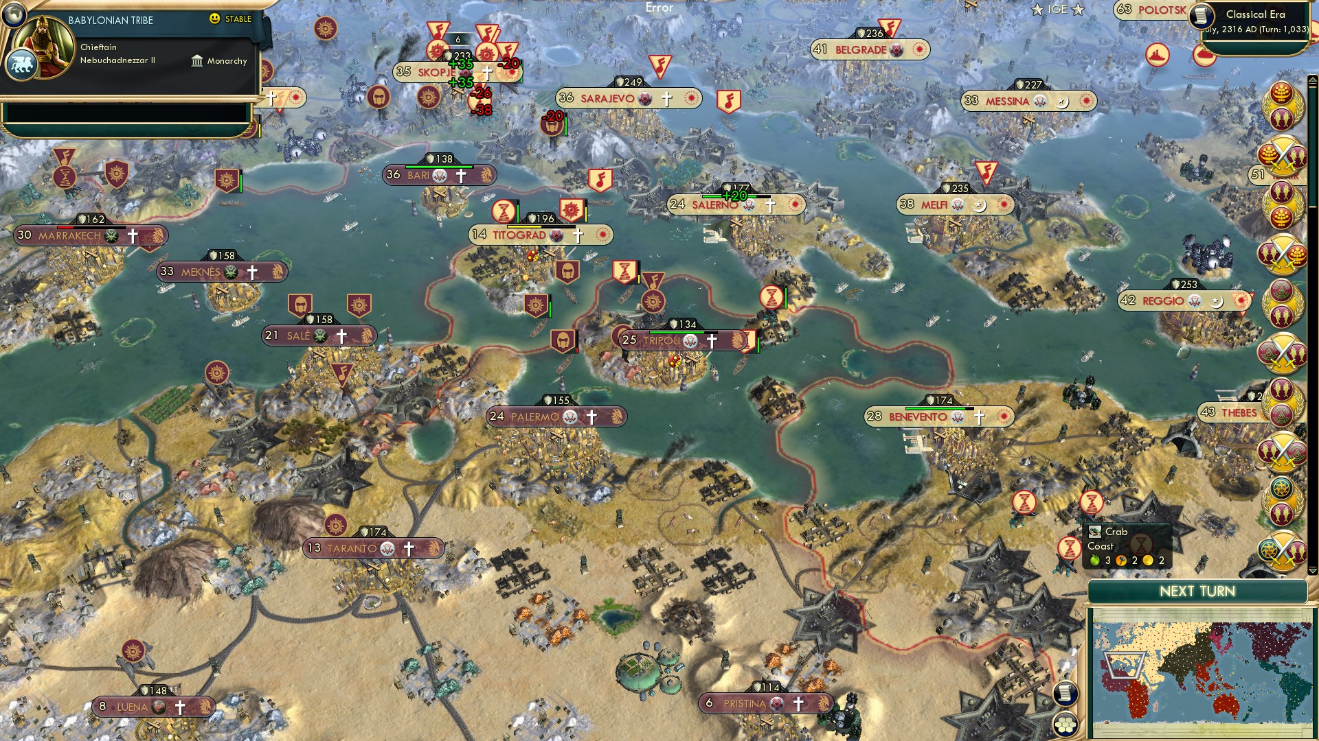 CBR In-Game Screenshot of Back where we started