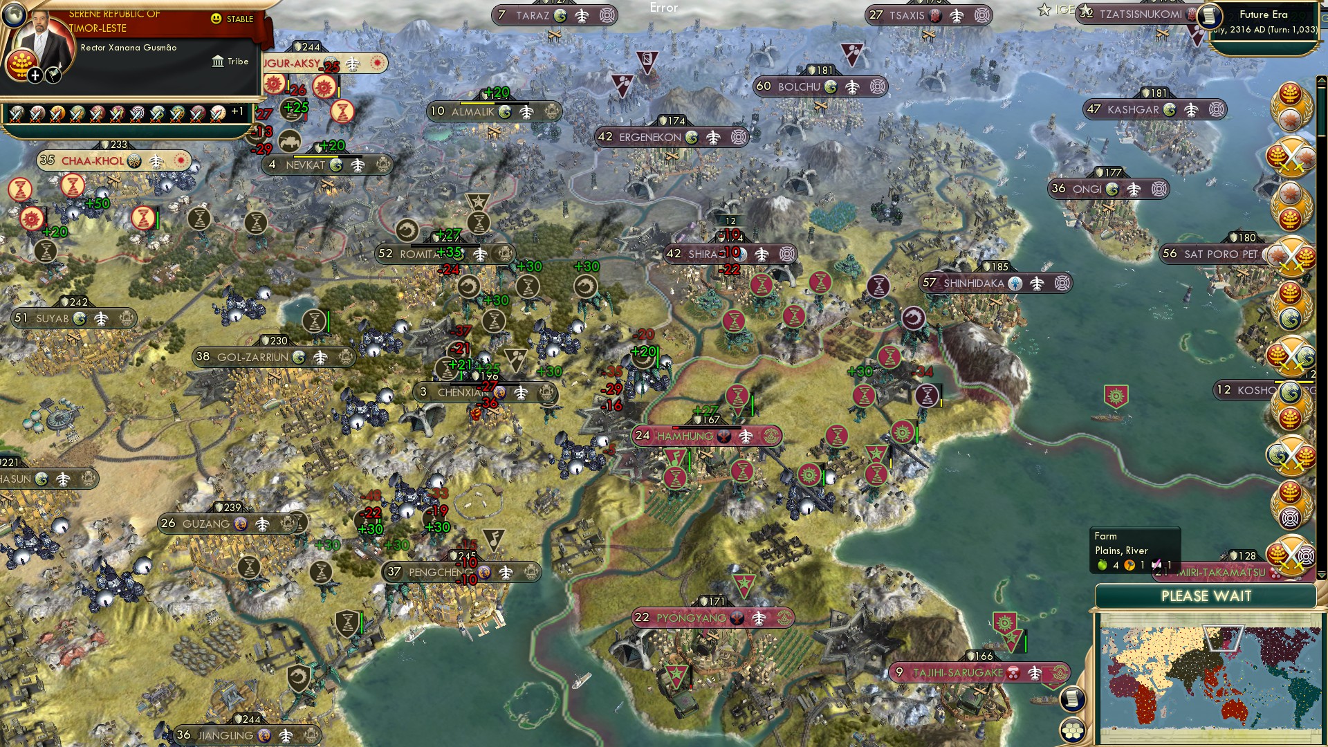 CBR In-Game Screenshot of Total confusion