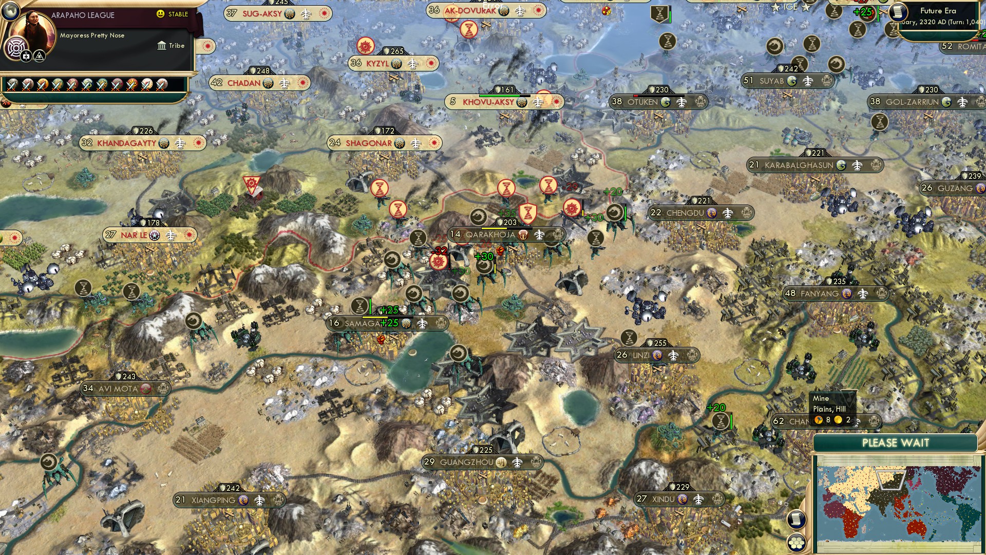 CBR In-Game Screenshot of Qarakhoja Captured