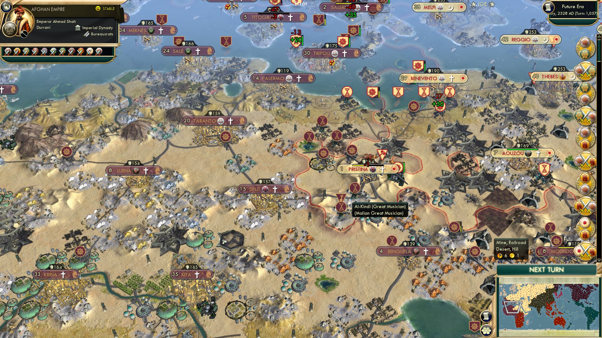 CBR In-Game Screenshot of Pristina Condition