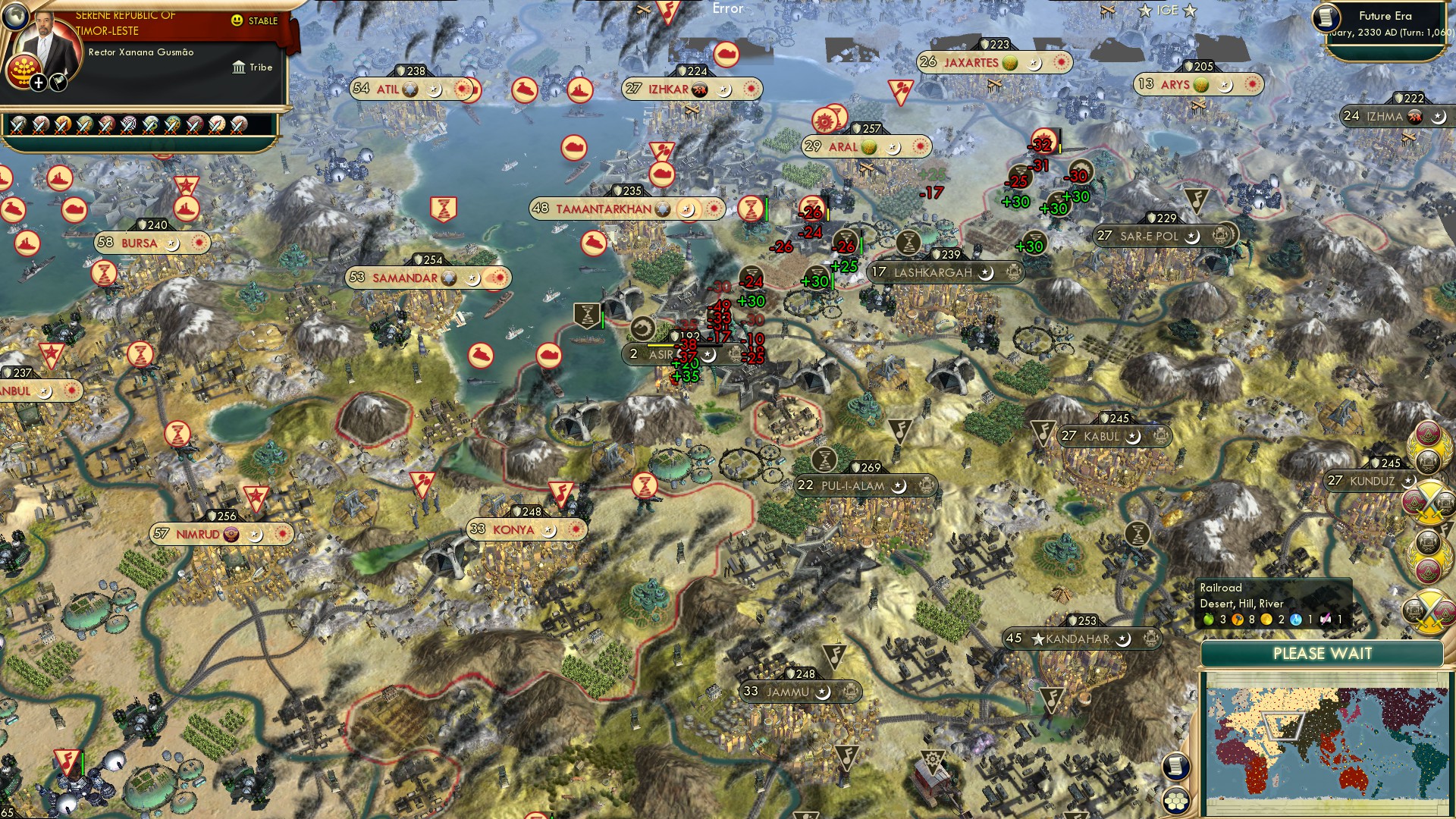 CBR In-Game Screenshot of I came, Asir, I conquered