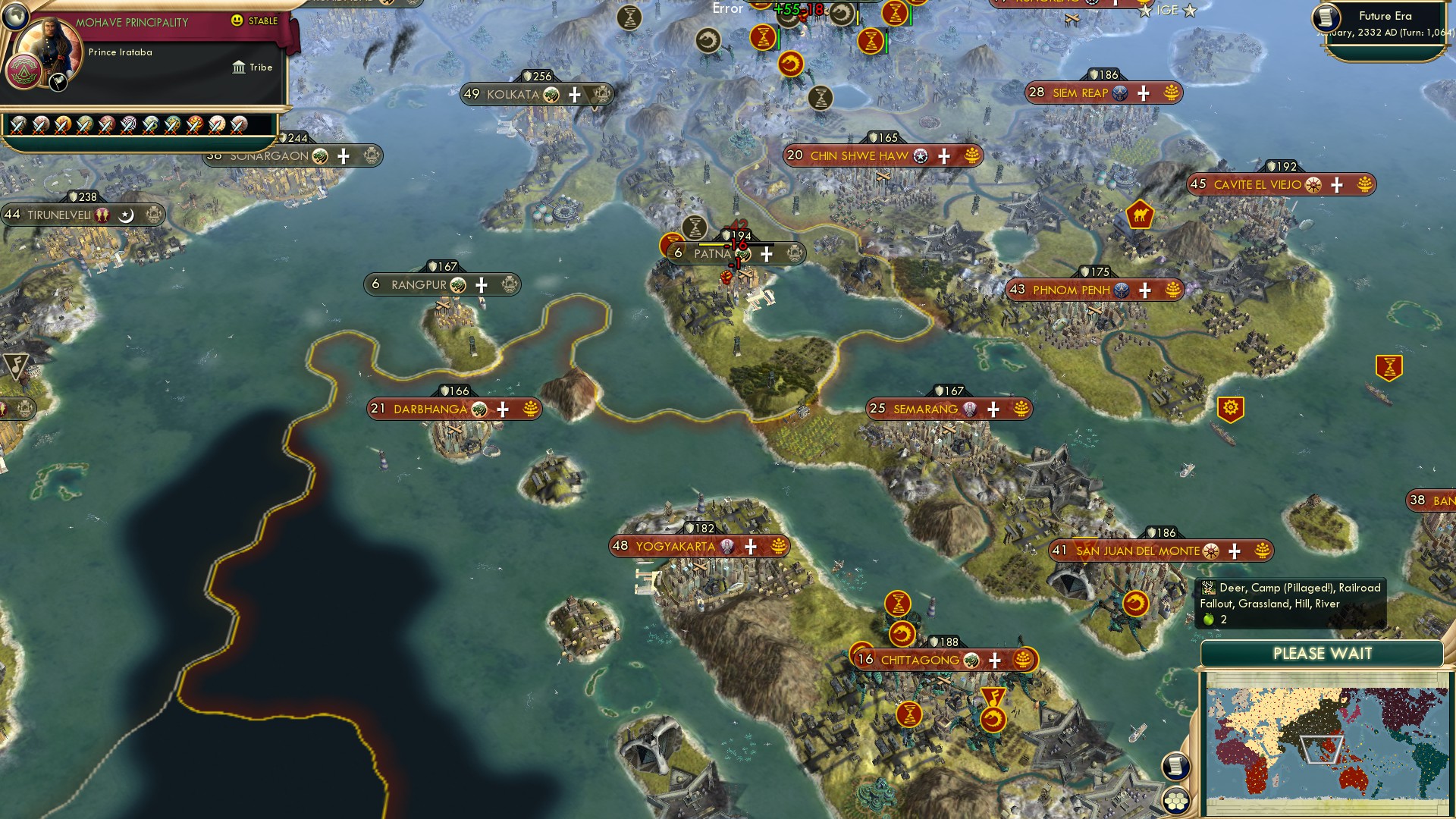 CBR In-Game Screenshot of Howdy, Patna