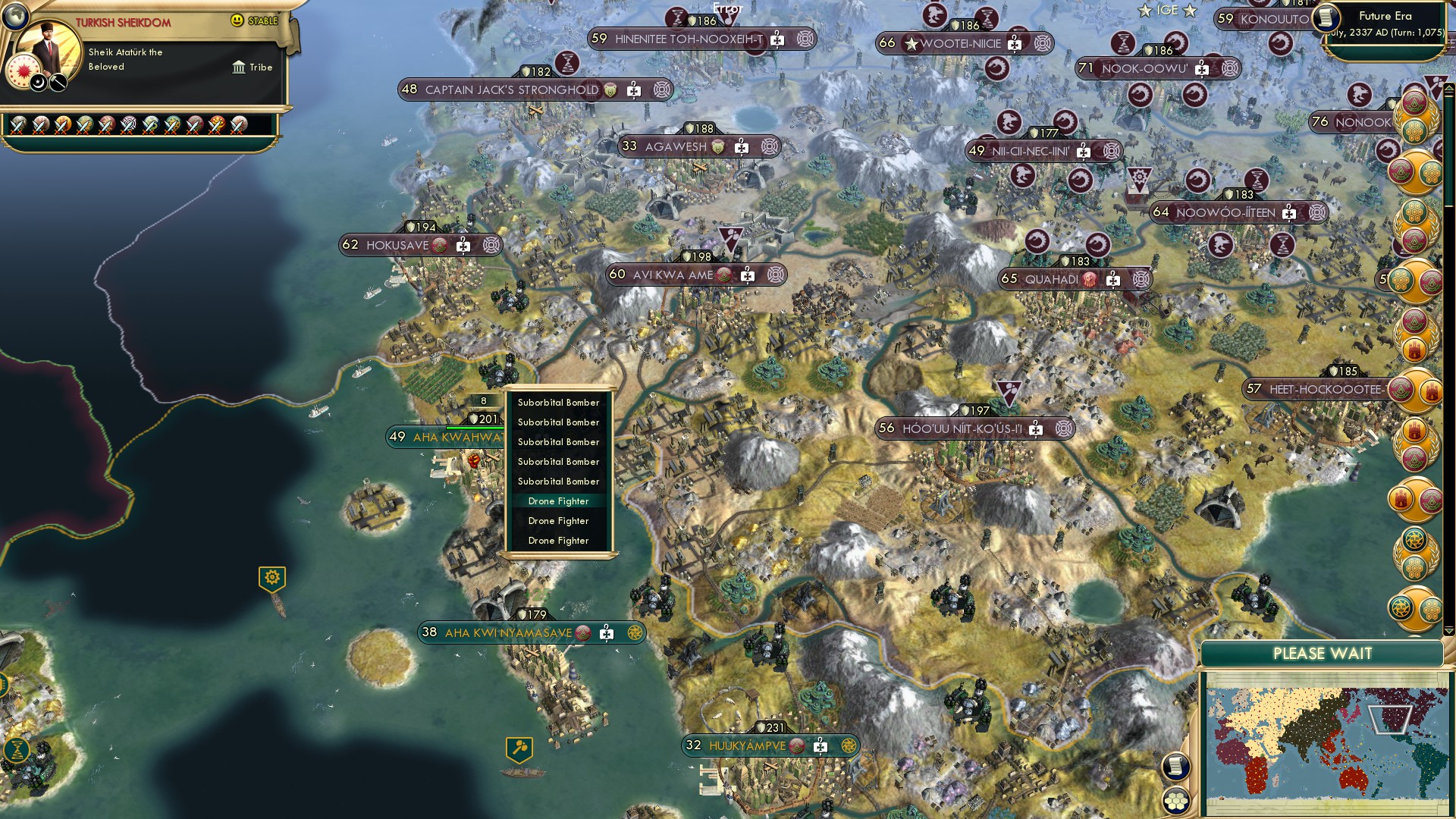 CBR In-Game Screenshot of Chair Force