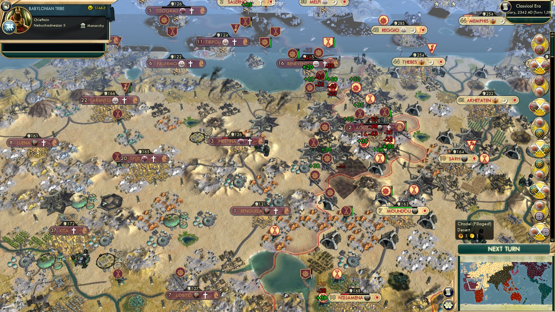 CBR In-Game Screenshot of The War of the Mortals