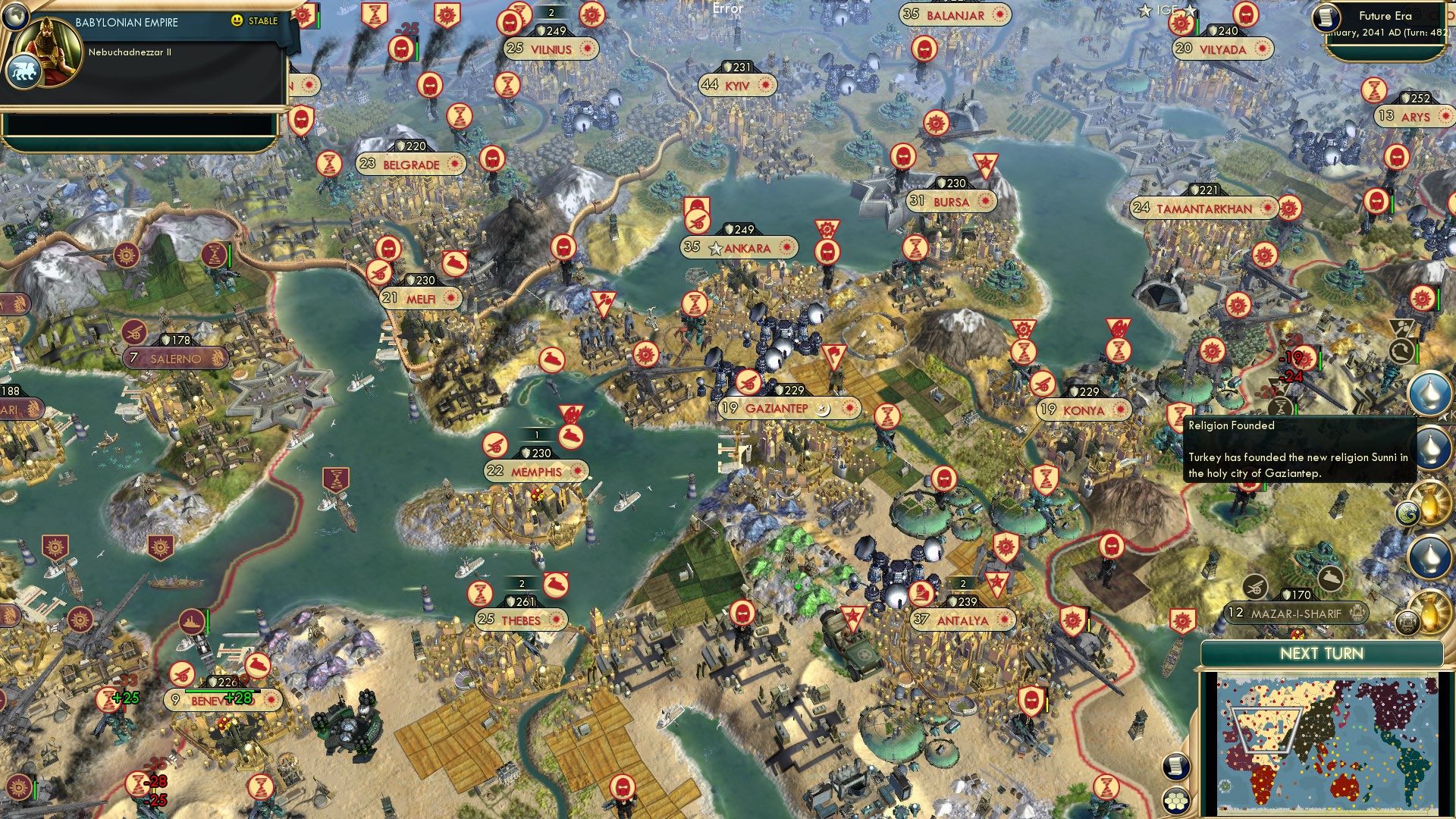 CBR In-Game Screenshot of Kemal-Sunnie