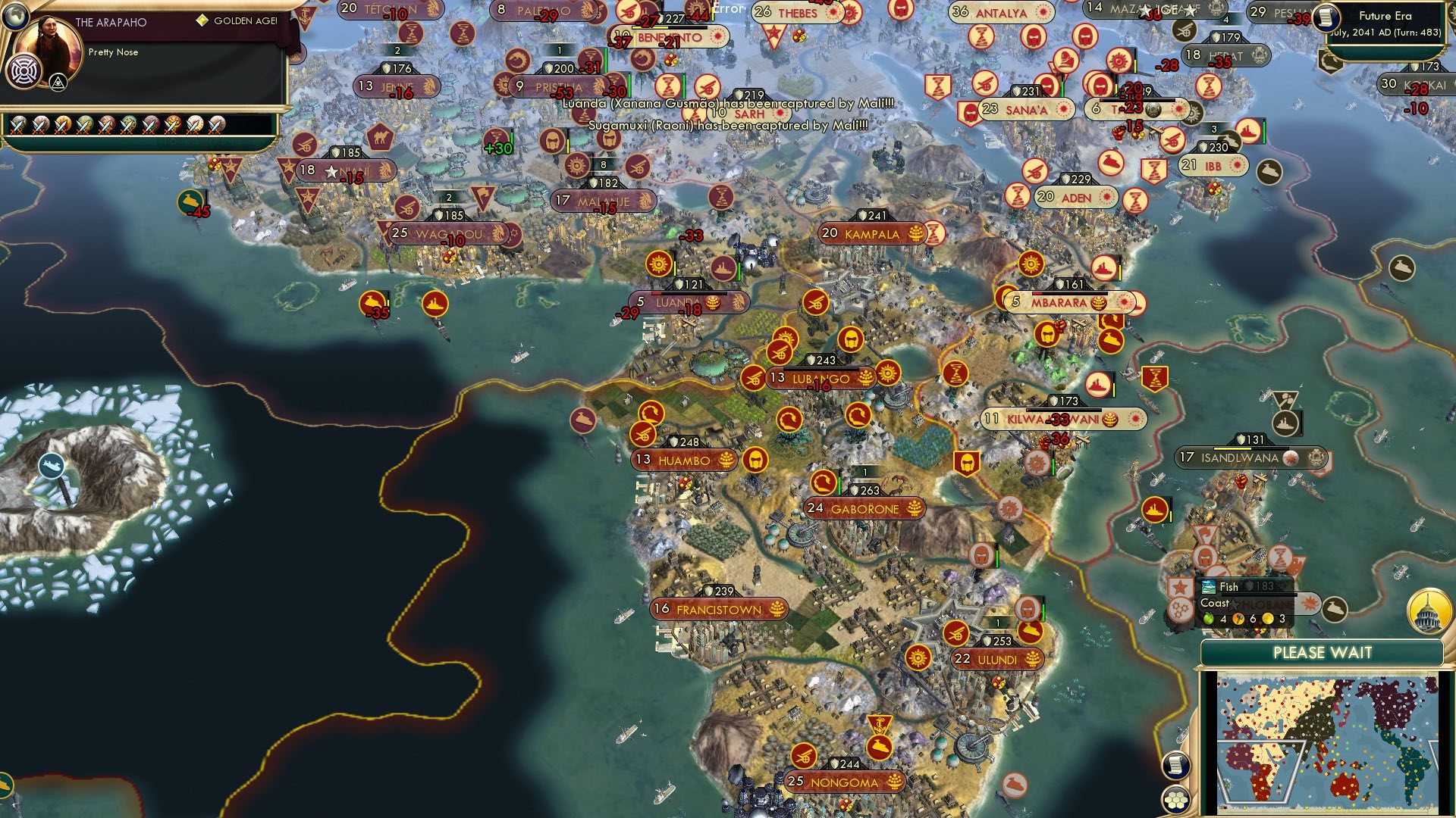 CBR In-Game Screenshot of Slippery Snipes