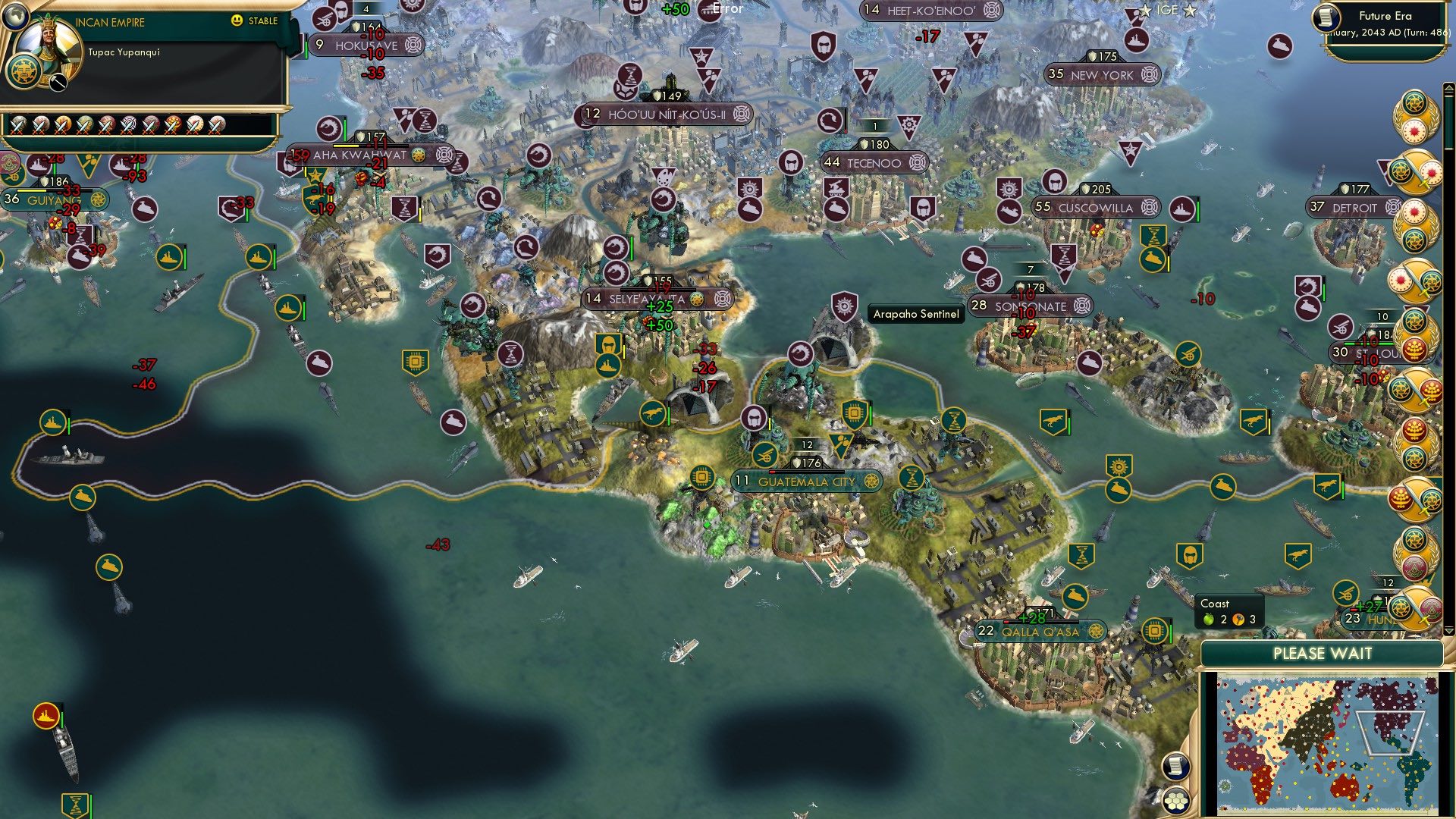 CBR In-Game Screenshot of The Watching Sentinels