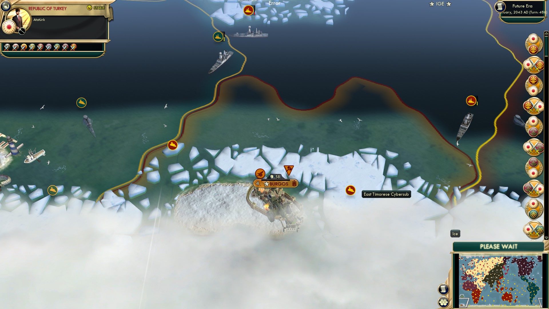 CBR In-Game Screenshot of The Ice Queen