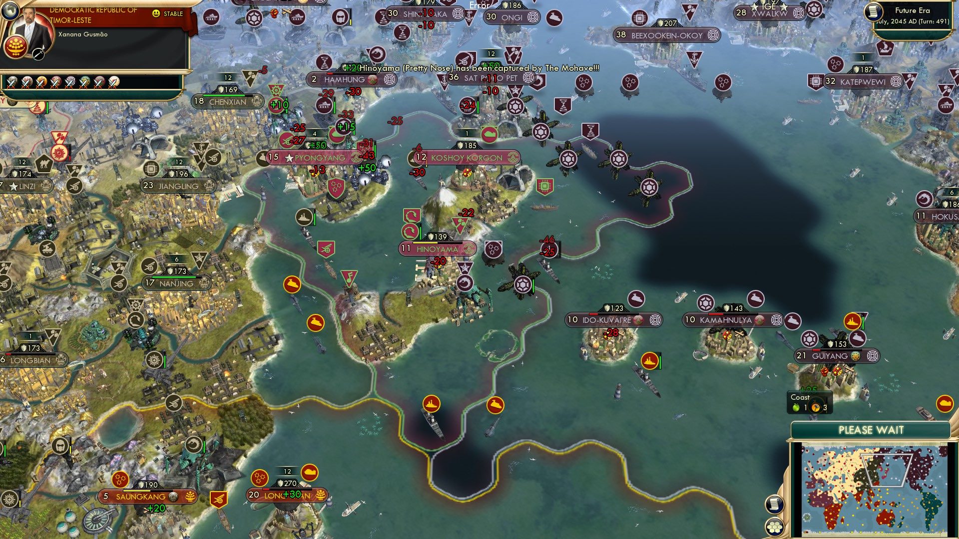 CBR In-Game Screenshot of No Wrong Front