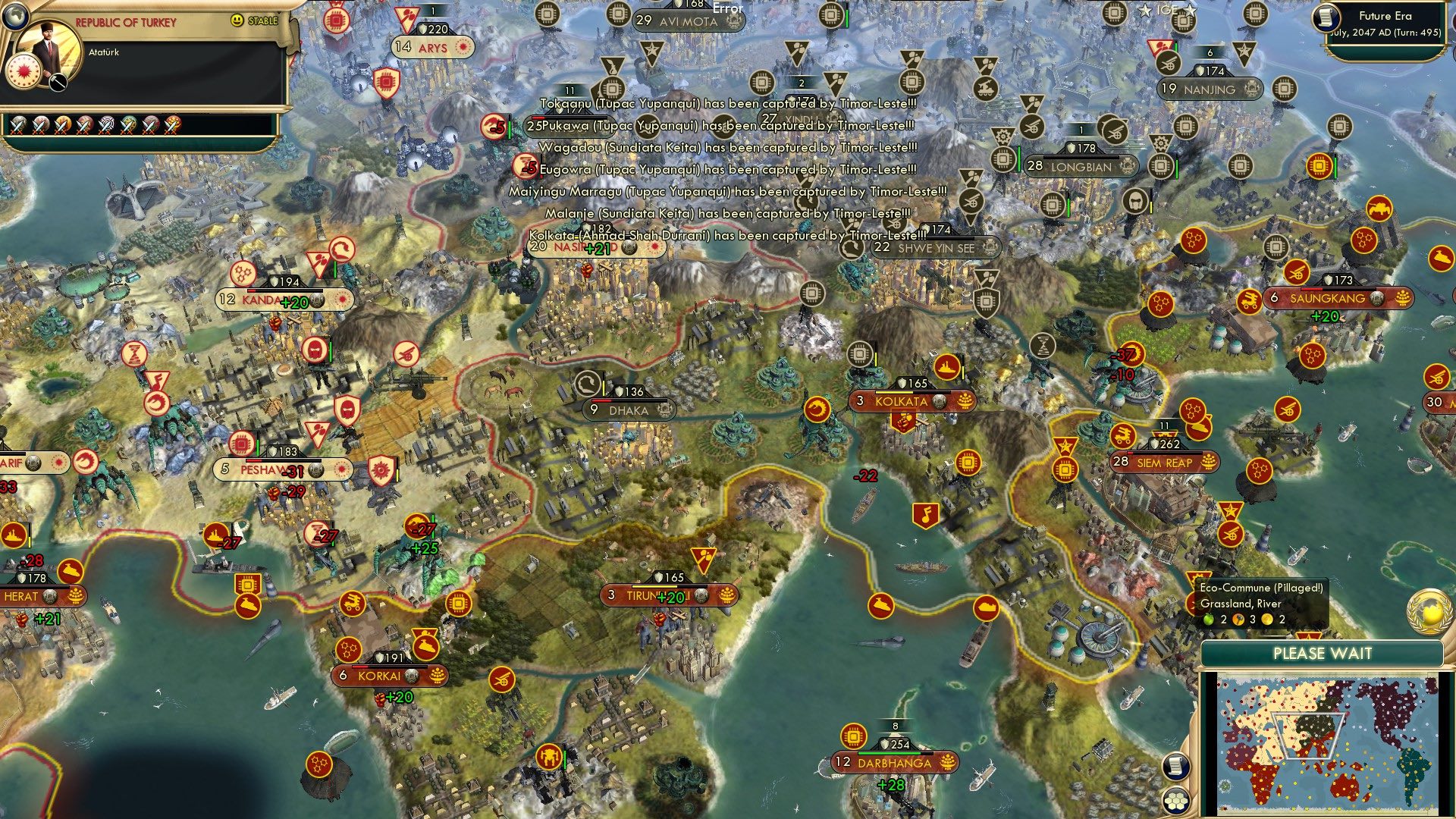 CBR In-Game Screenshot of Timor Take Back
