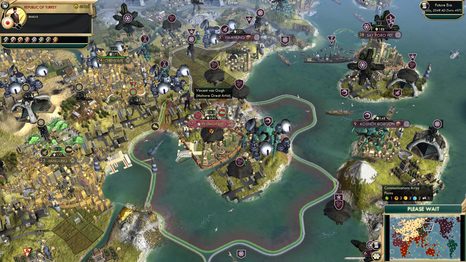 CBR In-Game Screenshot of The Painter of Wonder