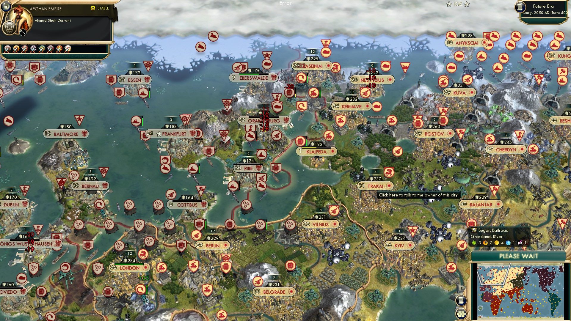 CBR In-Game Screenshot of Look To The West