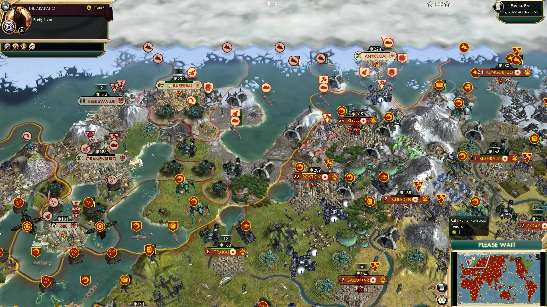 CBR In-Game Screenshot of Getting Carved To Pieces