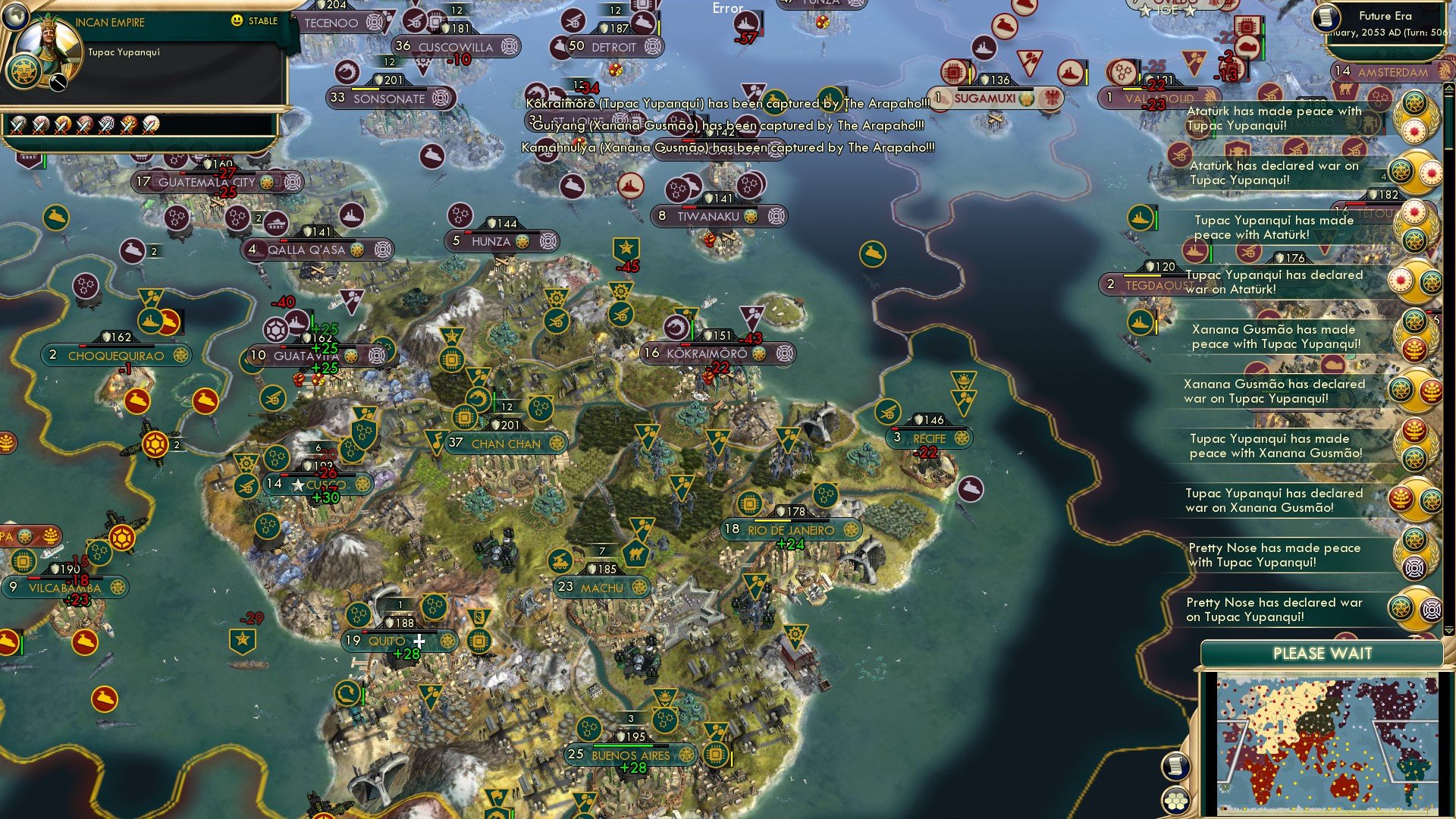 CBR In-Game Screenshot of Always With The Peacemaking...