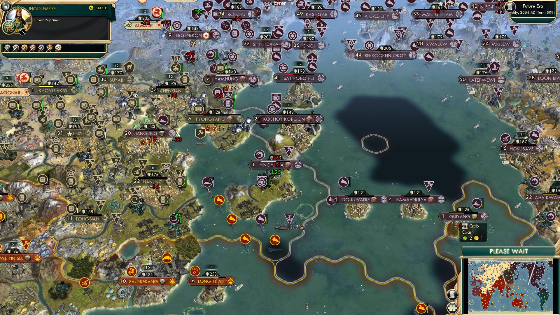 CBR In-Game Screenshot of Losing Valuable Air Time