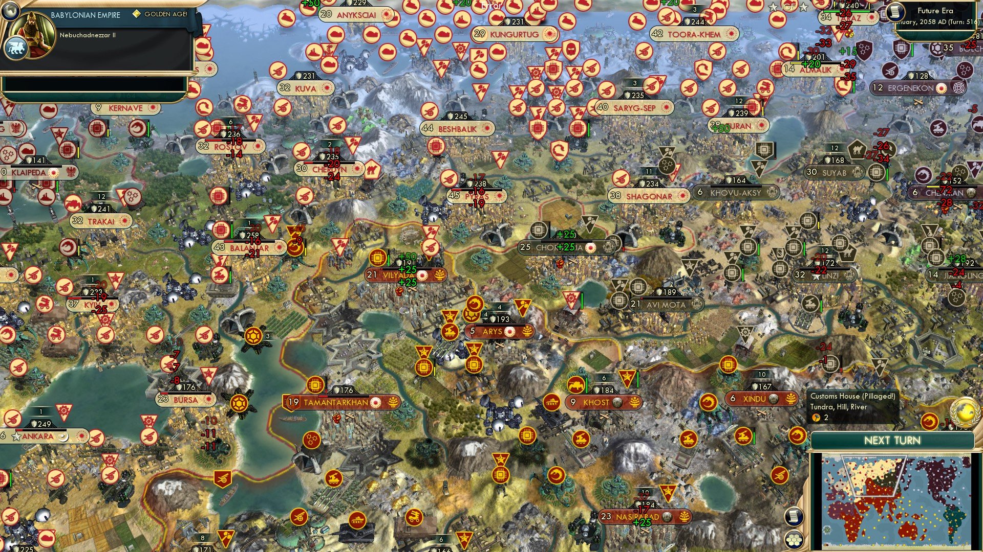 CBR In-Game Screenshot of Are There Any Customs Houses Built On Tundra In Real Life?