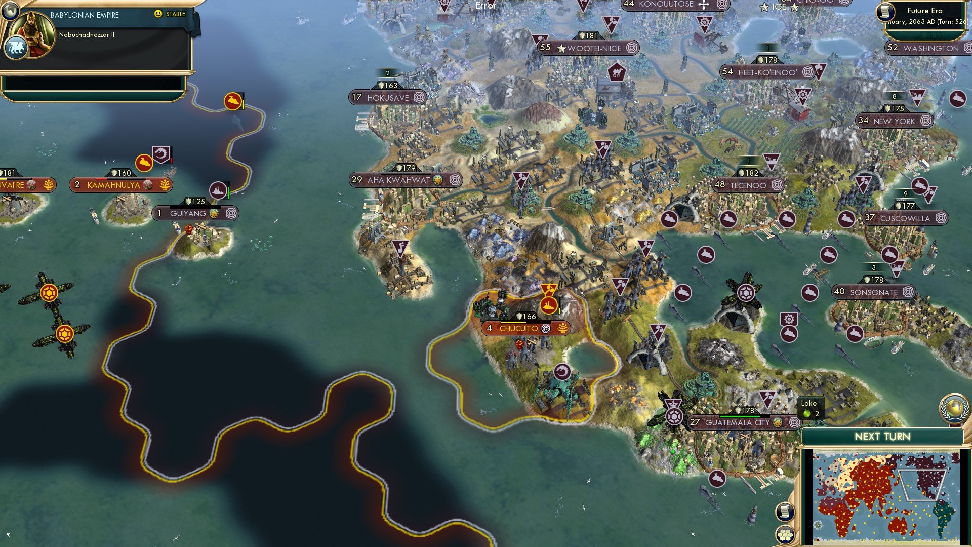 CBR In-Game Screenshot of Manufactured Concerto