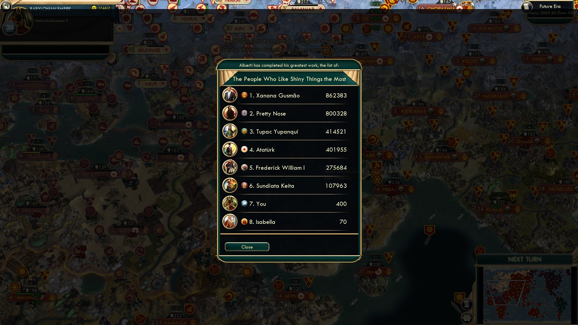 CBR In-Game Screenshot of Shine On, You Crazy Diamond