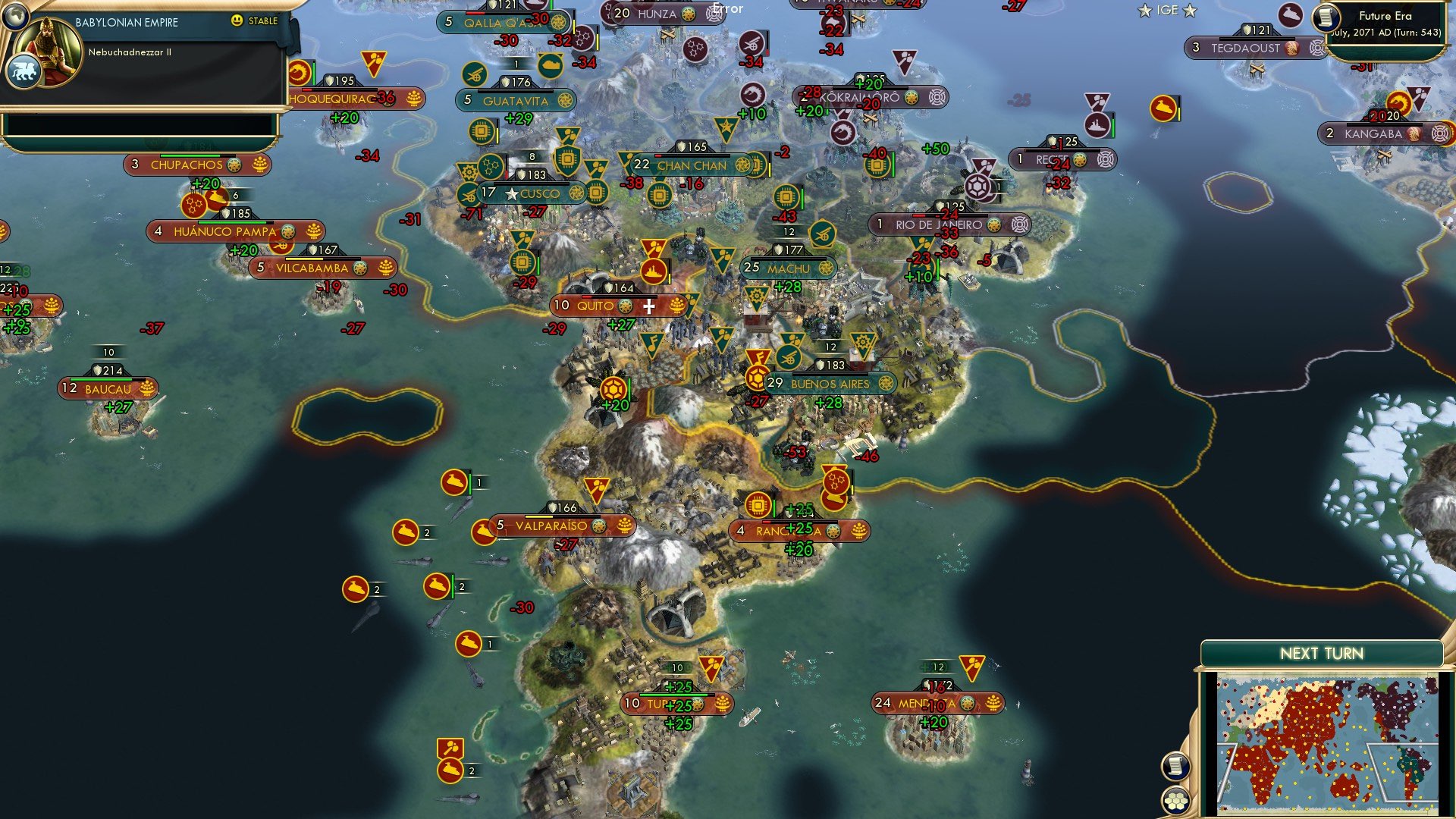 CBR In-Game Screenshot of Is It Too Late To Quito?